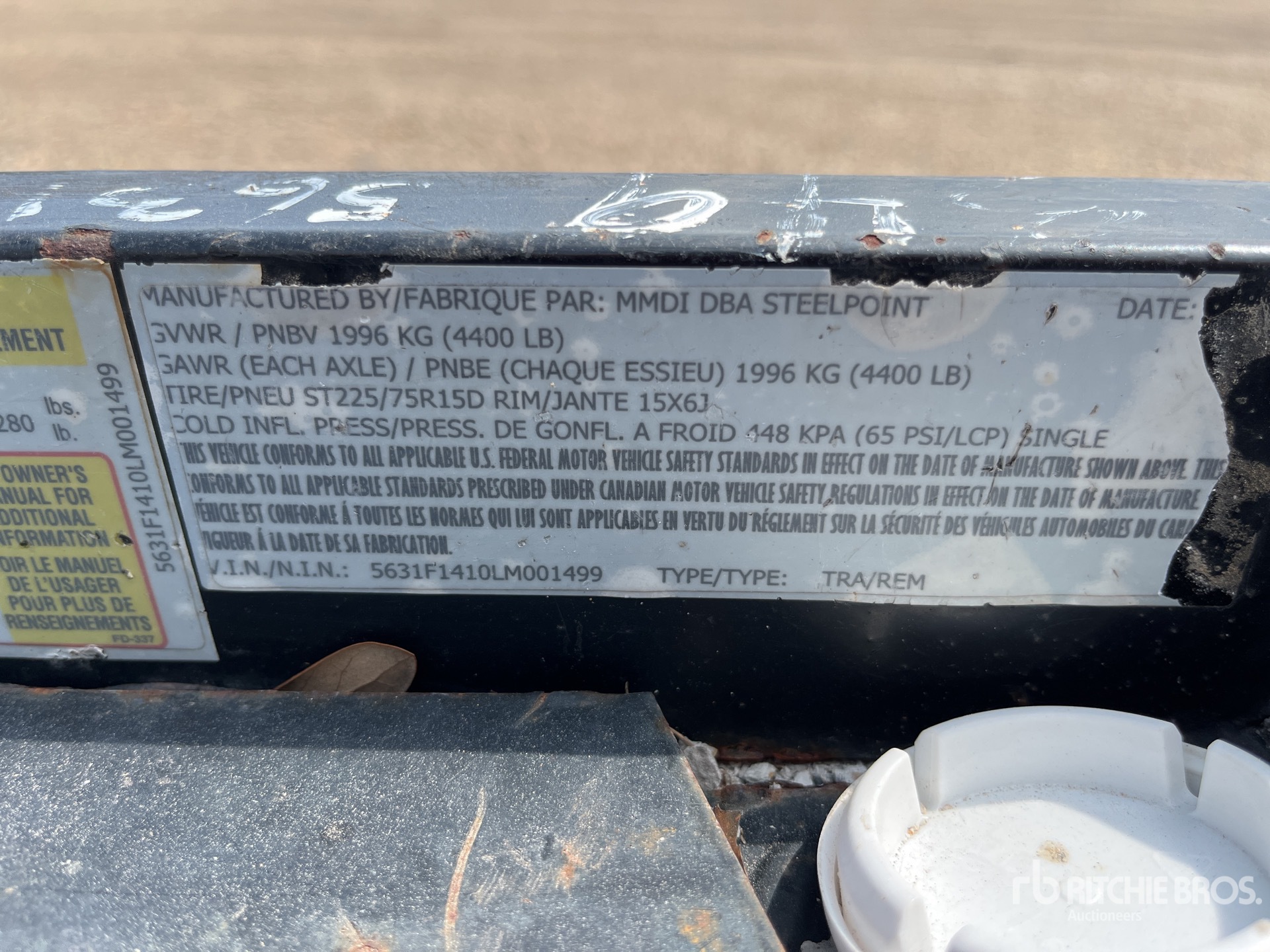 General Appearance with Seriennummer / FIN