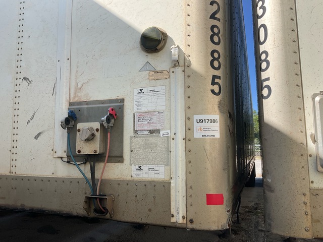 2011 Wabash 42 ft x 96 in T/A Van Trailer