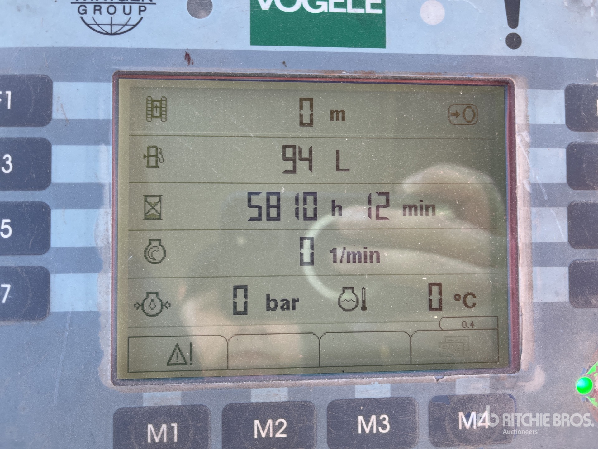 General Appearance with Hour Meter / Odometer