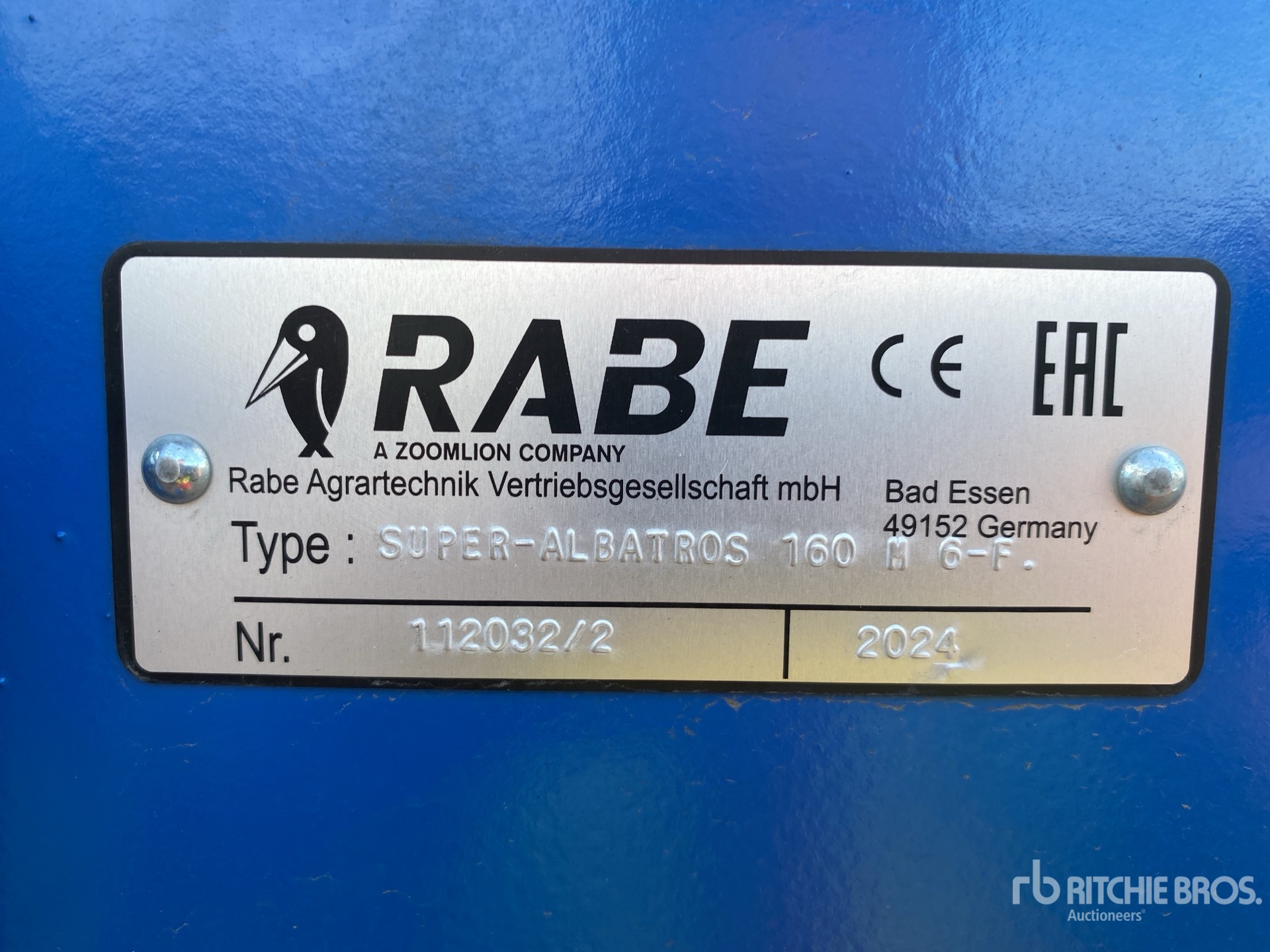 General Appearance with N.º de serie/VIN