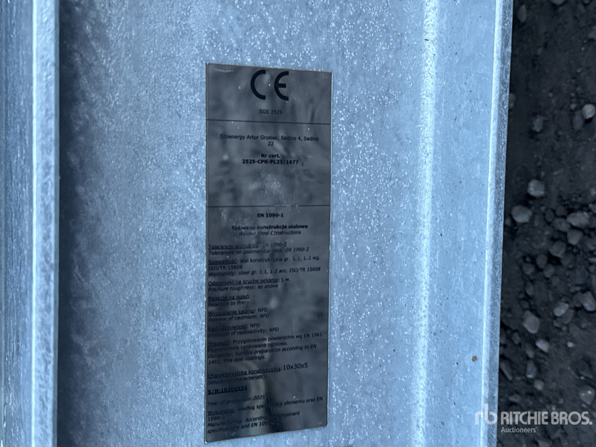 General Appearance with Numéro de série/Numéro d'identification du véhicule automobile