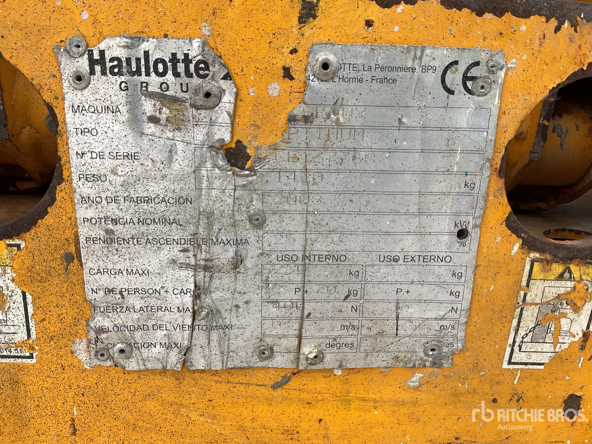 General Appearance with Numero seriale/numero d’identificazione del veicolo (VIN)