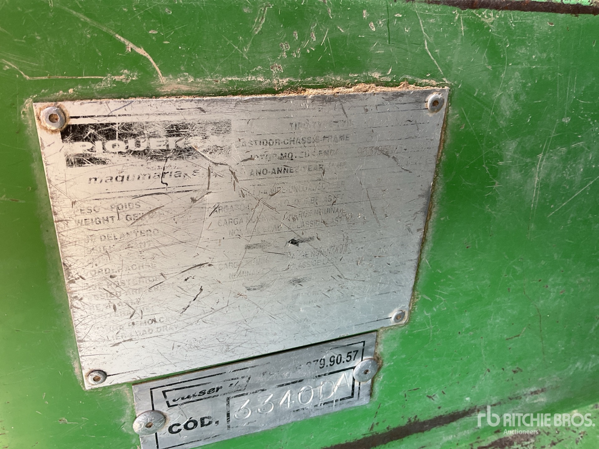 General Appearance with Numéro de série/Numéro d'identification du véhicule automobile