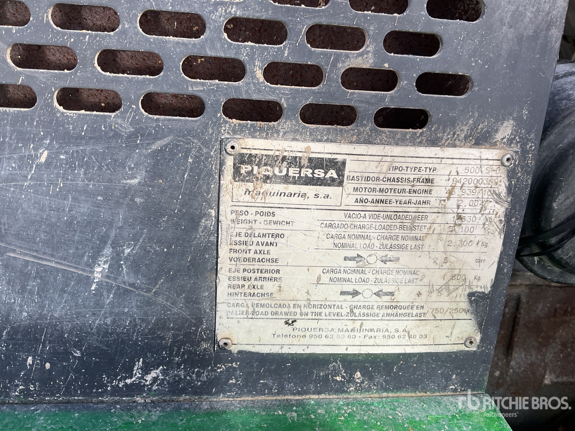 General Appearance with Numéro de série/Numéro d'identification du véhicule automobile