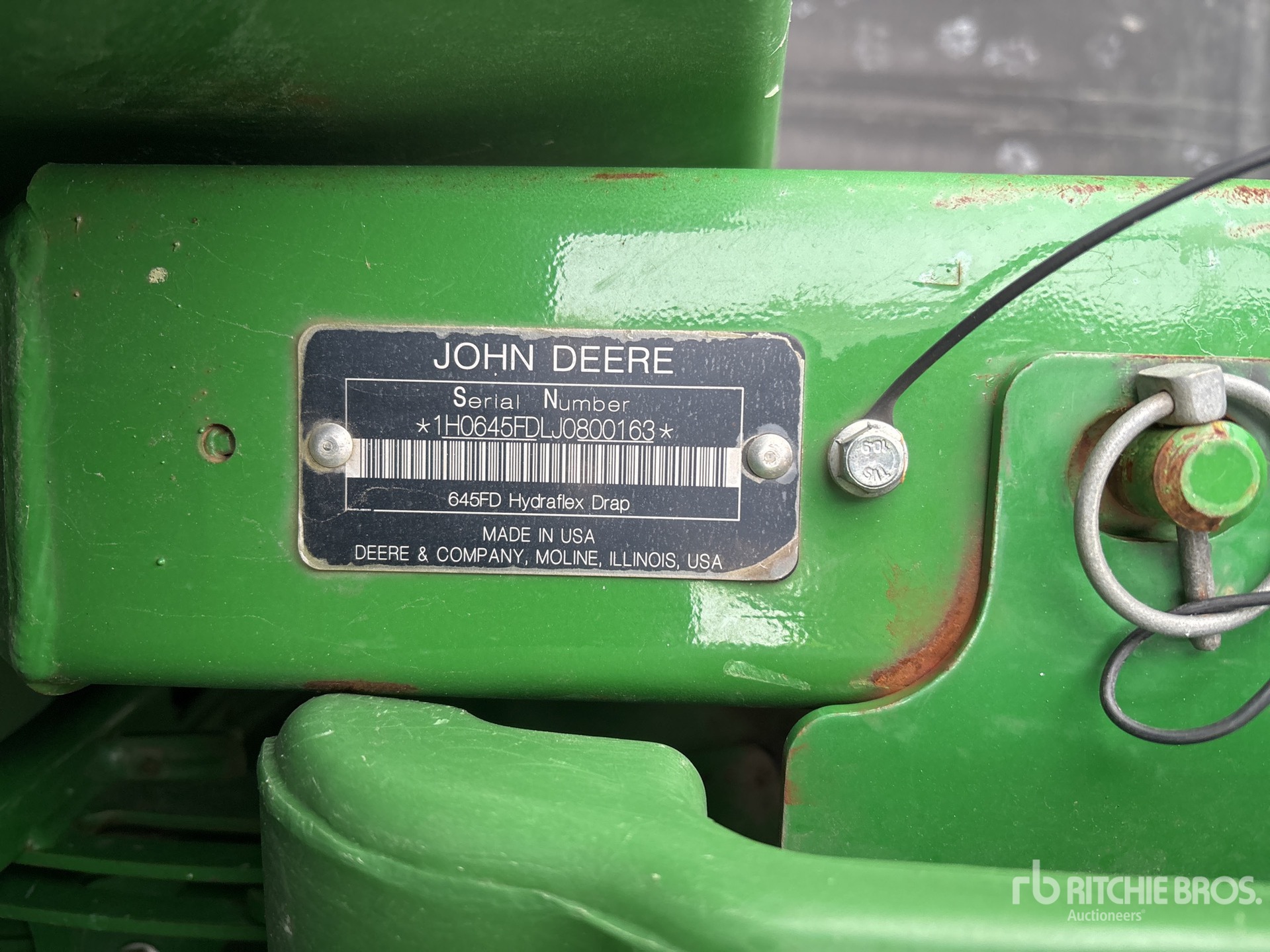 General Appearance with Numero seriale/numero d’identificazione del veicolo (VIN)