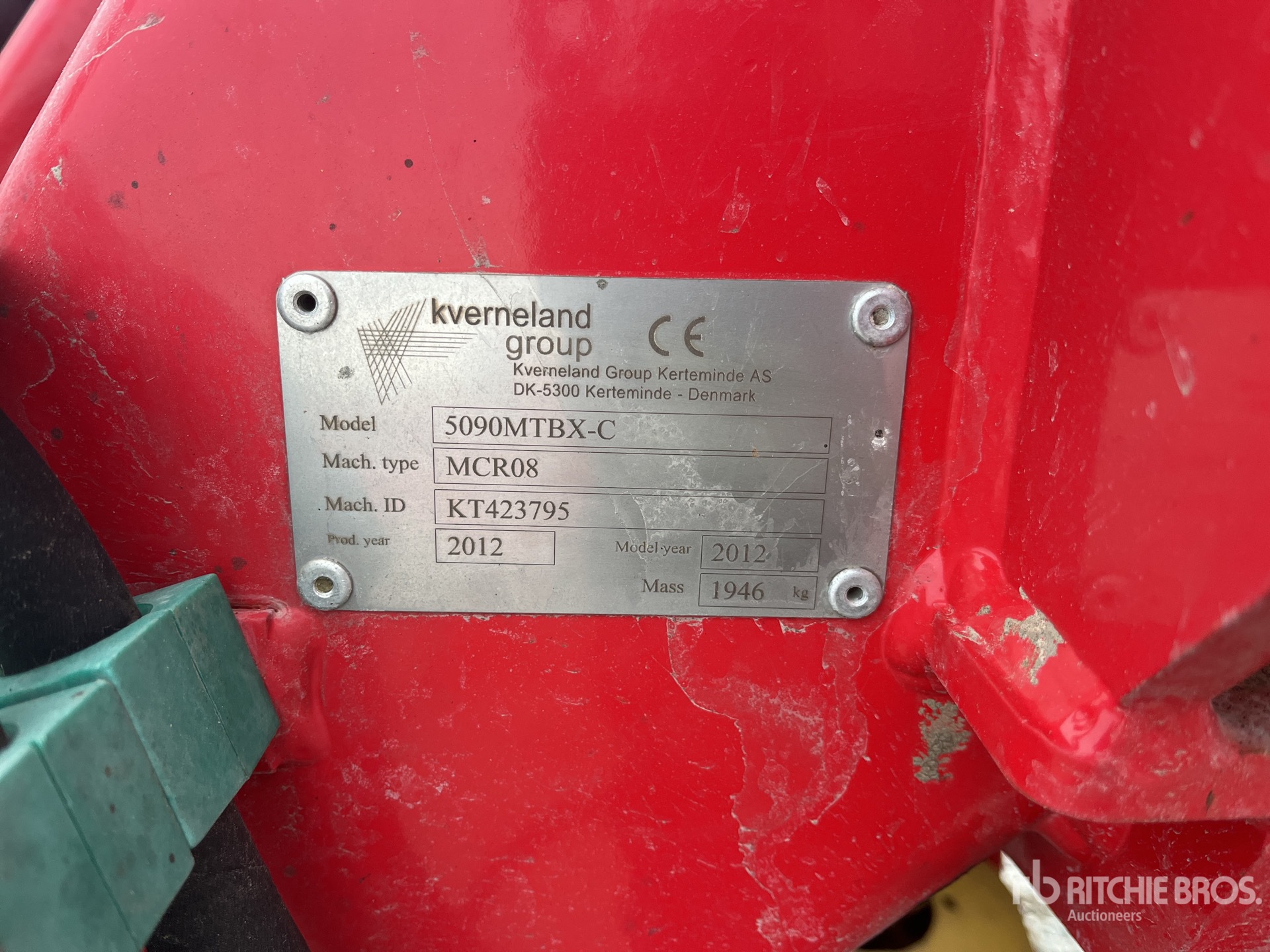 General Appearance with N.º de serie/VIN