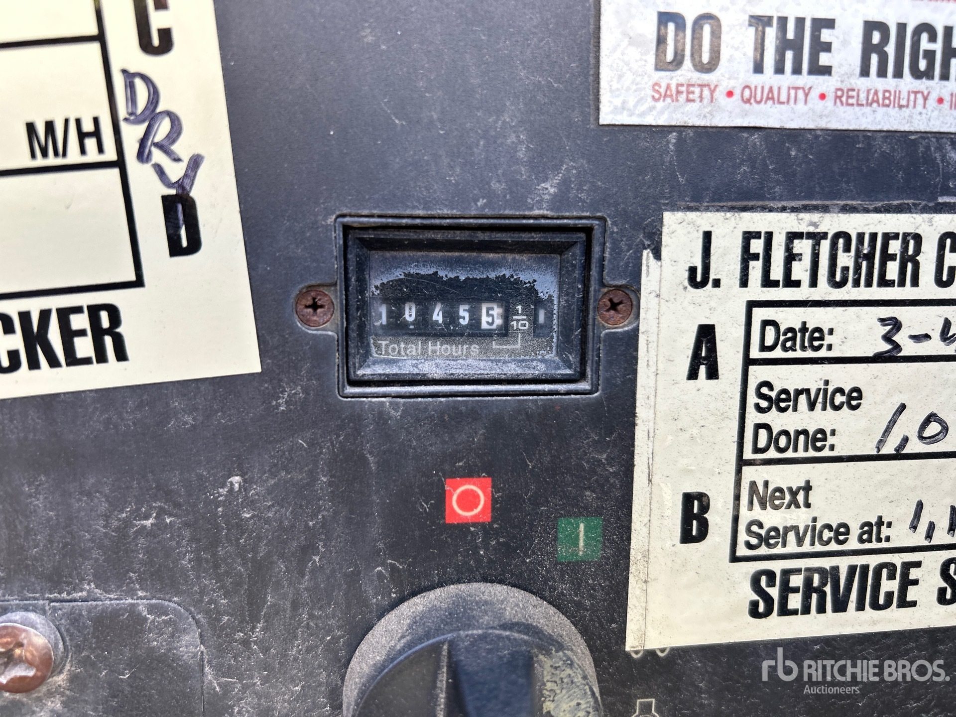 General Appearance with Hour Meter / Odometer