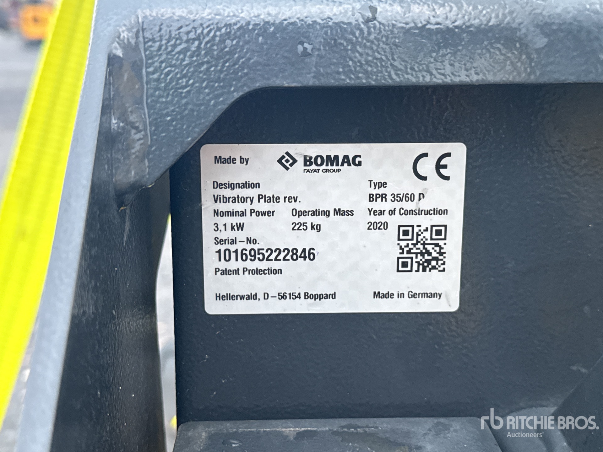 General Appearance with N.º de serie/VIN