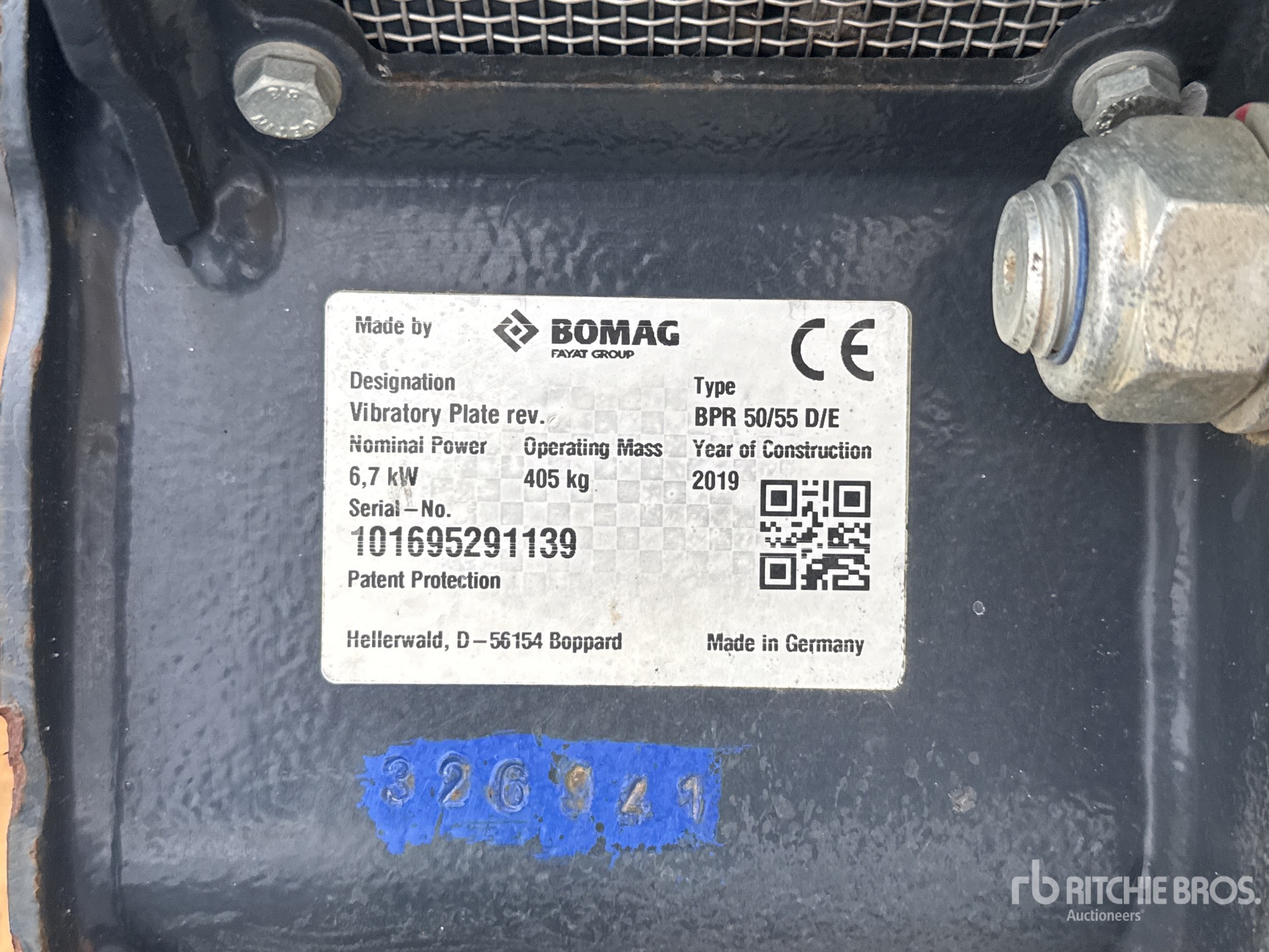 General Appearance with N.º de serie/VIN