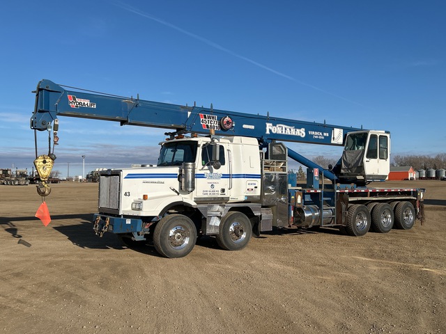 WBM WHL45TC77 80000 lb Straight Boom on 2012 Western Star 4900 10x6 Twin-Steer Sleeper Boom Truck WBM WHL45TC77 80000 lb Straight Boom on 2012 Western Star 4900 10x6 Twin-Steer Sleeper Boom Truck