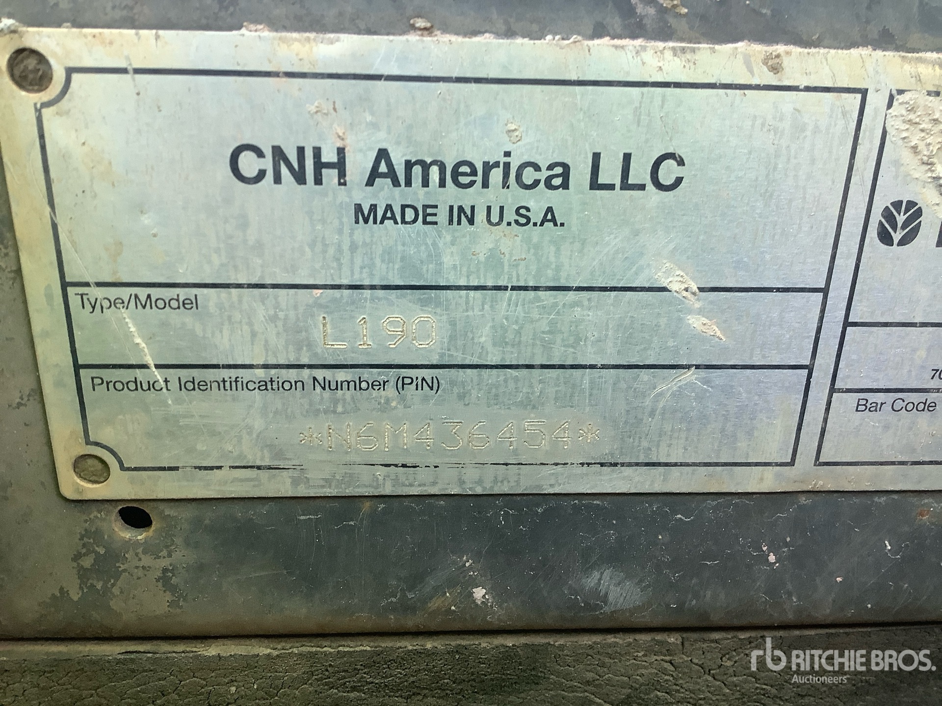 General Appearance with N.º de serie/VIN