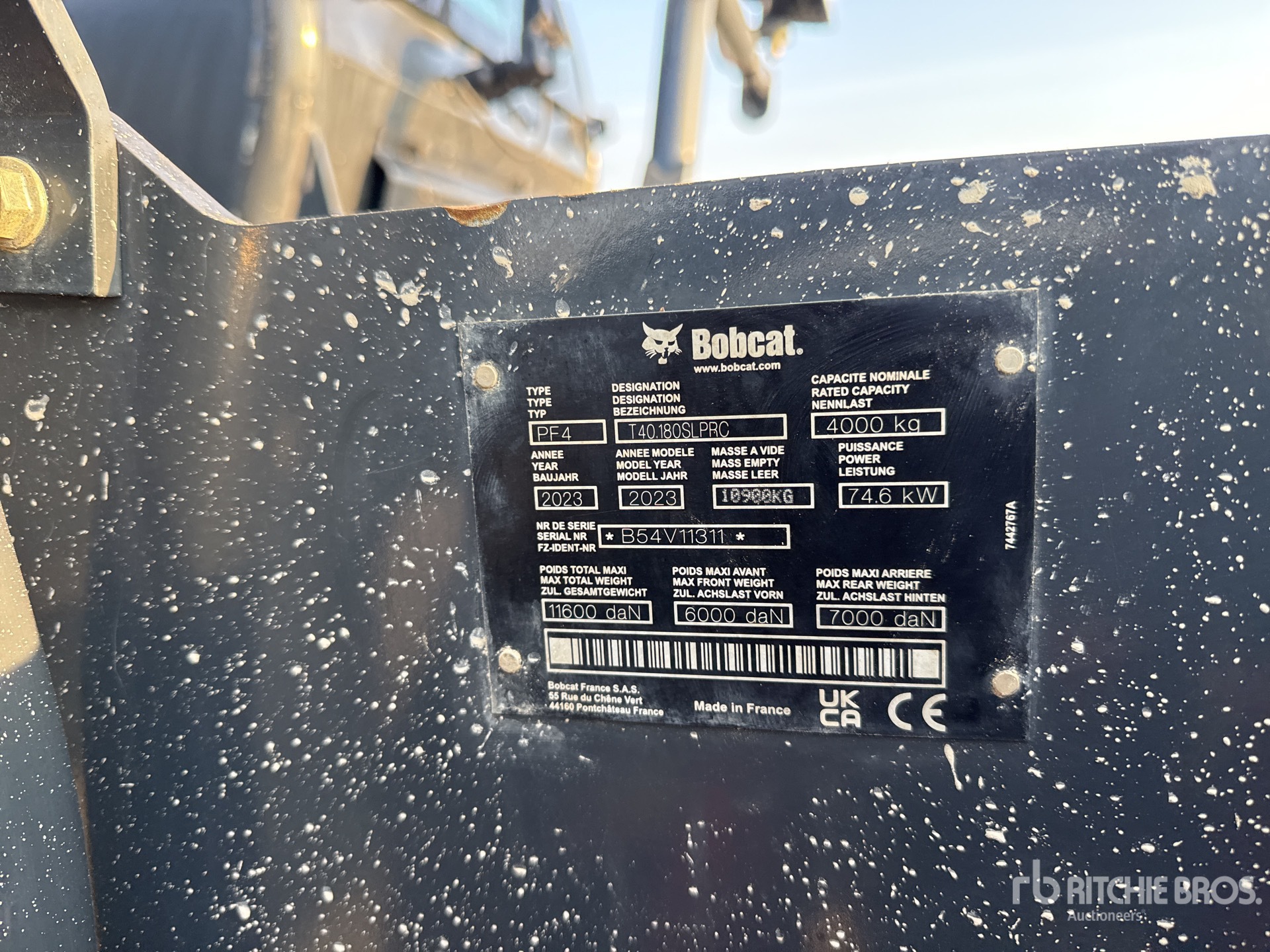 General Appearance with Seriennummer / FIN