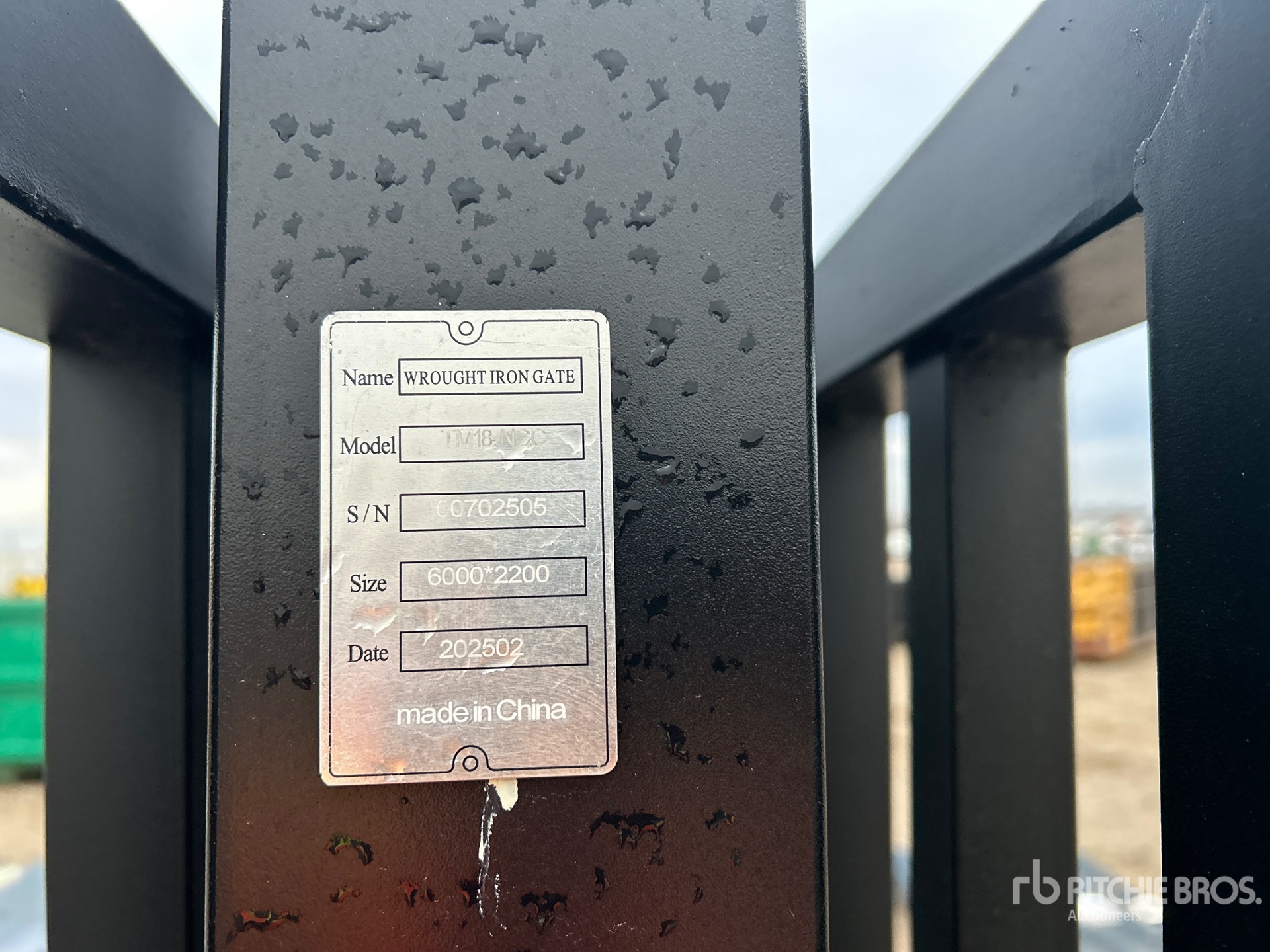 General Appearance with Numero seriale/numero d’identificazione del veicolo (VIN)