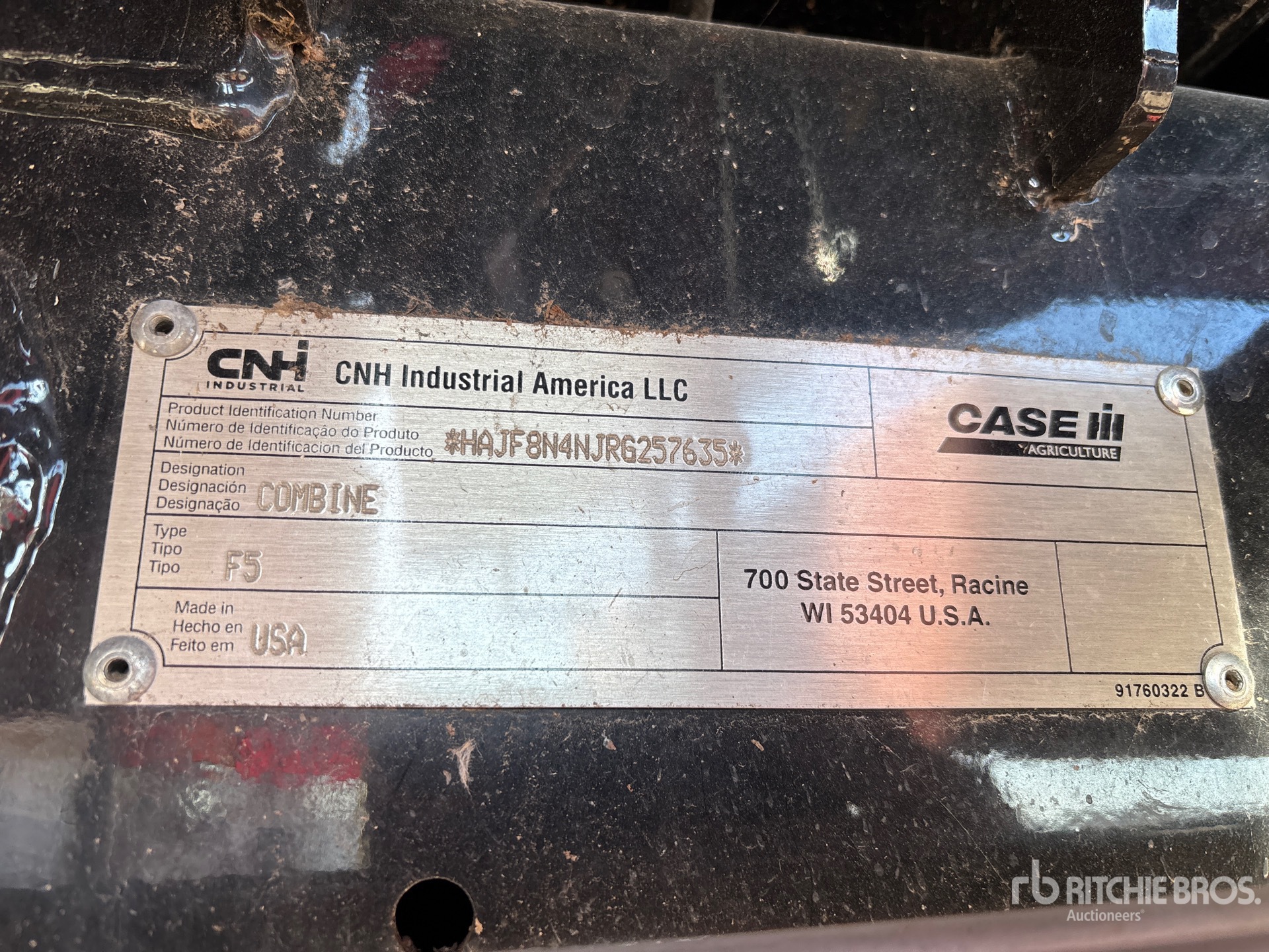 General Appearance with Seriennummer / FIN