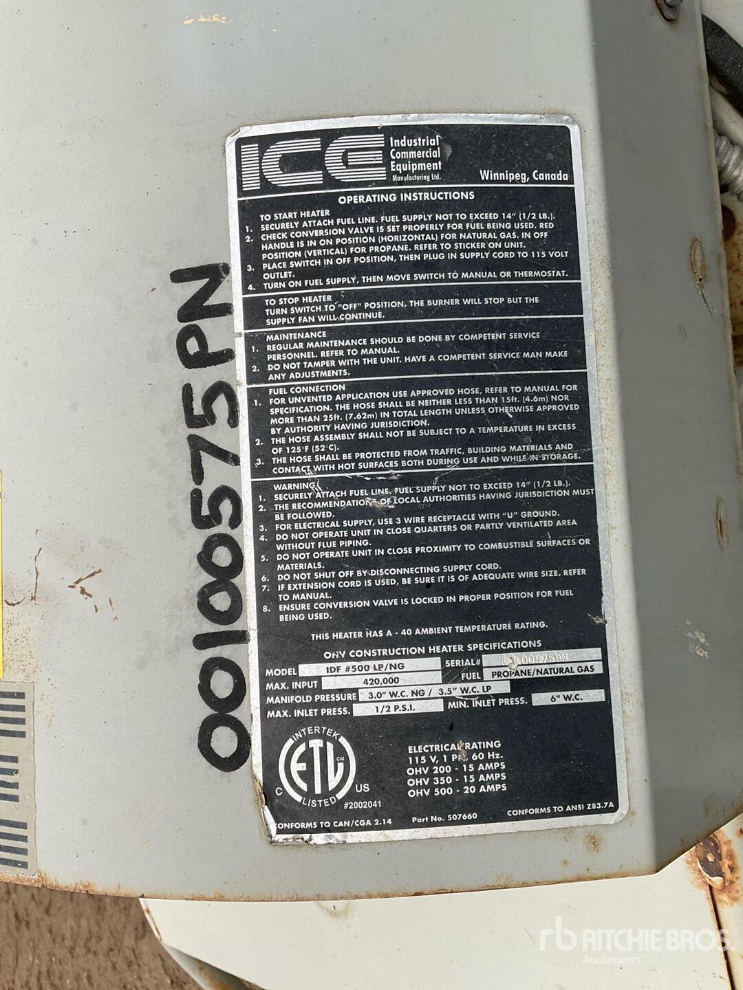 General Appearance with Seriennummer / FIN