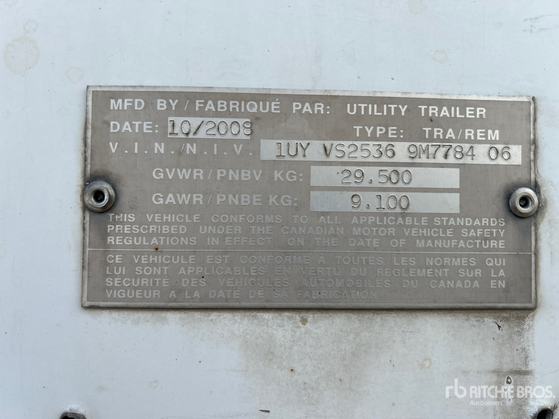 General Appearance with Numero seriale/numero d’identificazione del veicolo (VIN)