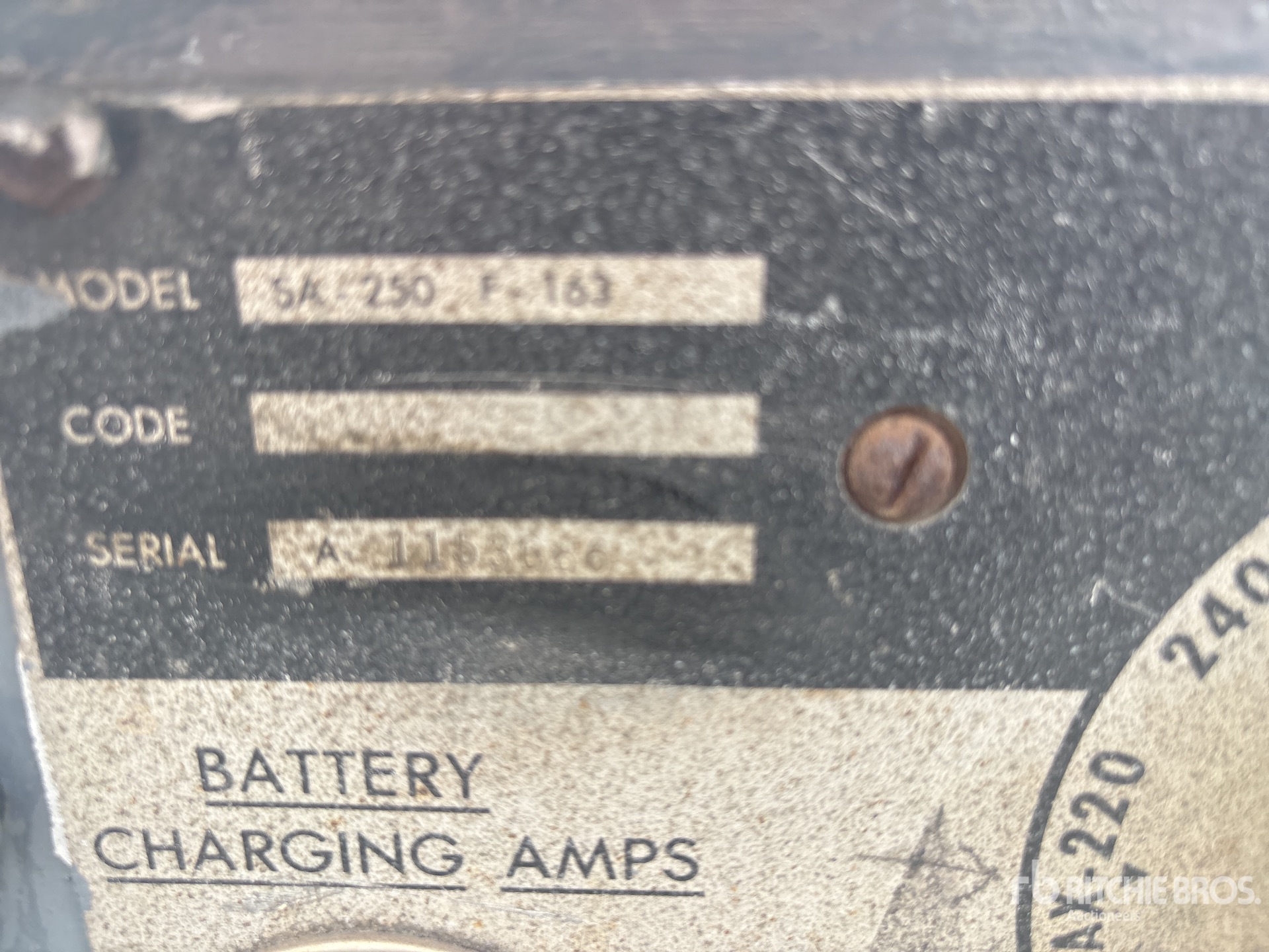 General Appearance with N.º de serie/VIN