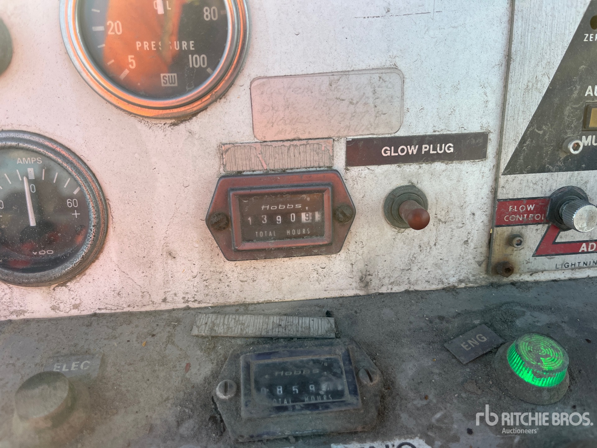 General Appearance with Hour Meter / Odometer