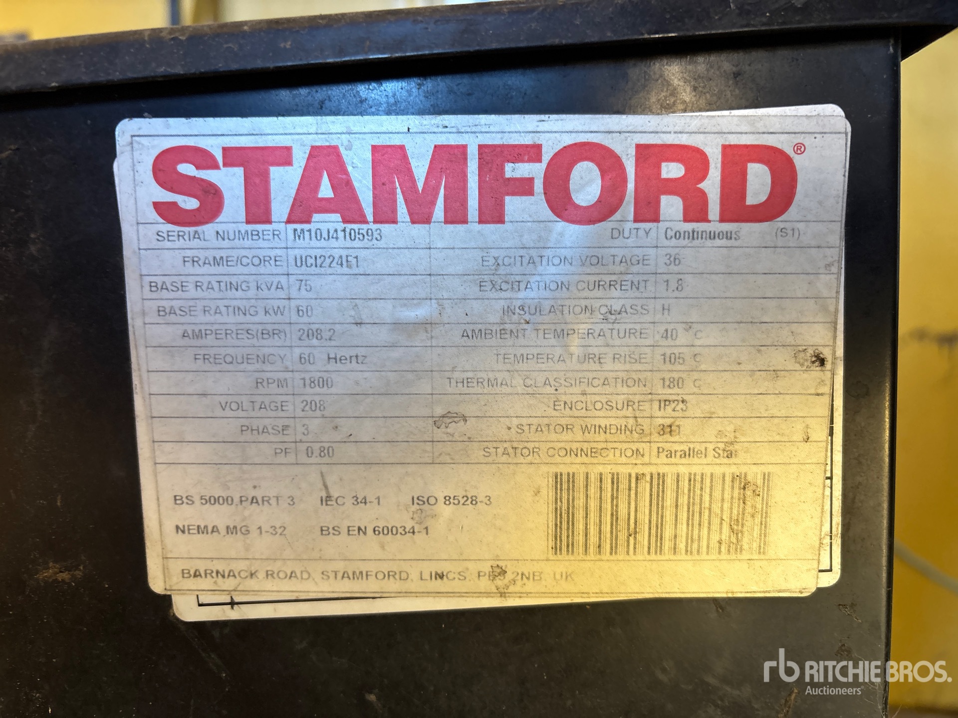 General Appearance with Seriennummer / FIN