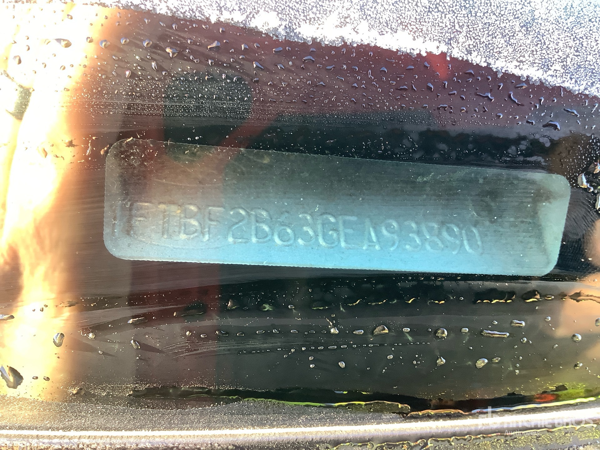 General Appearance with N.º de serie/VIN