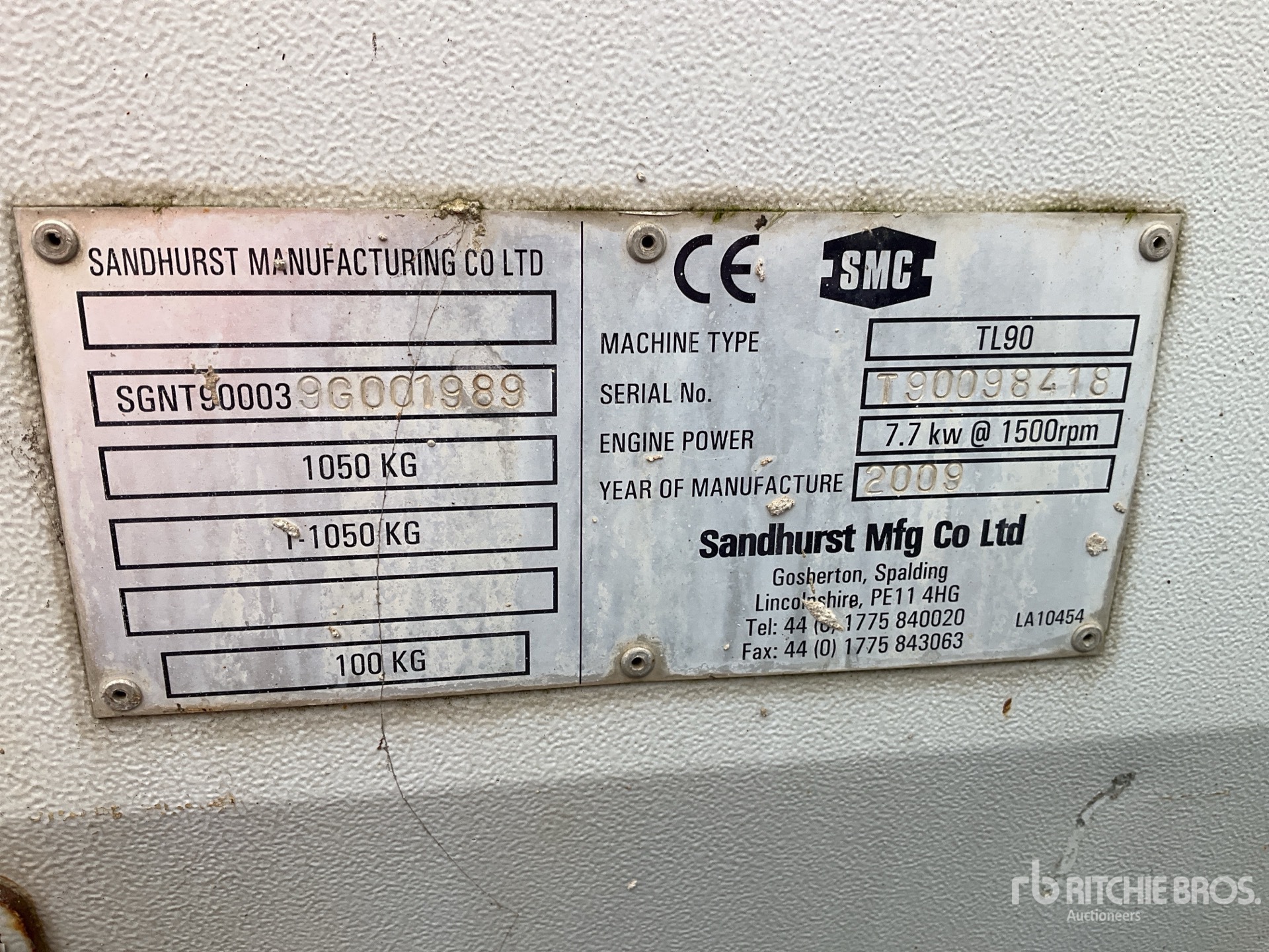 General Appearance with Seriennummer / FIN