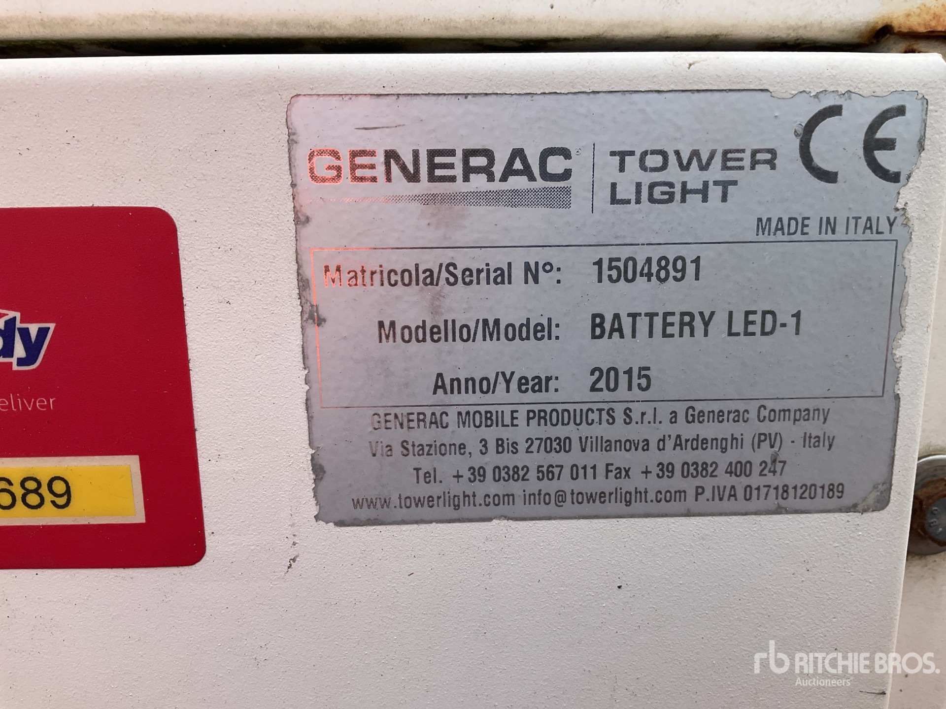 General Appearance with Seriennummer / FIN