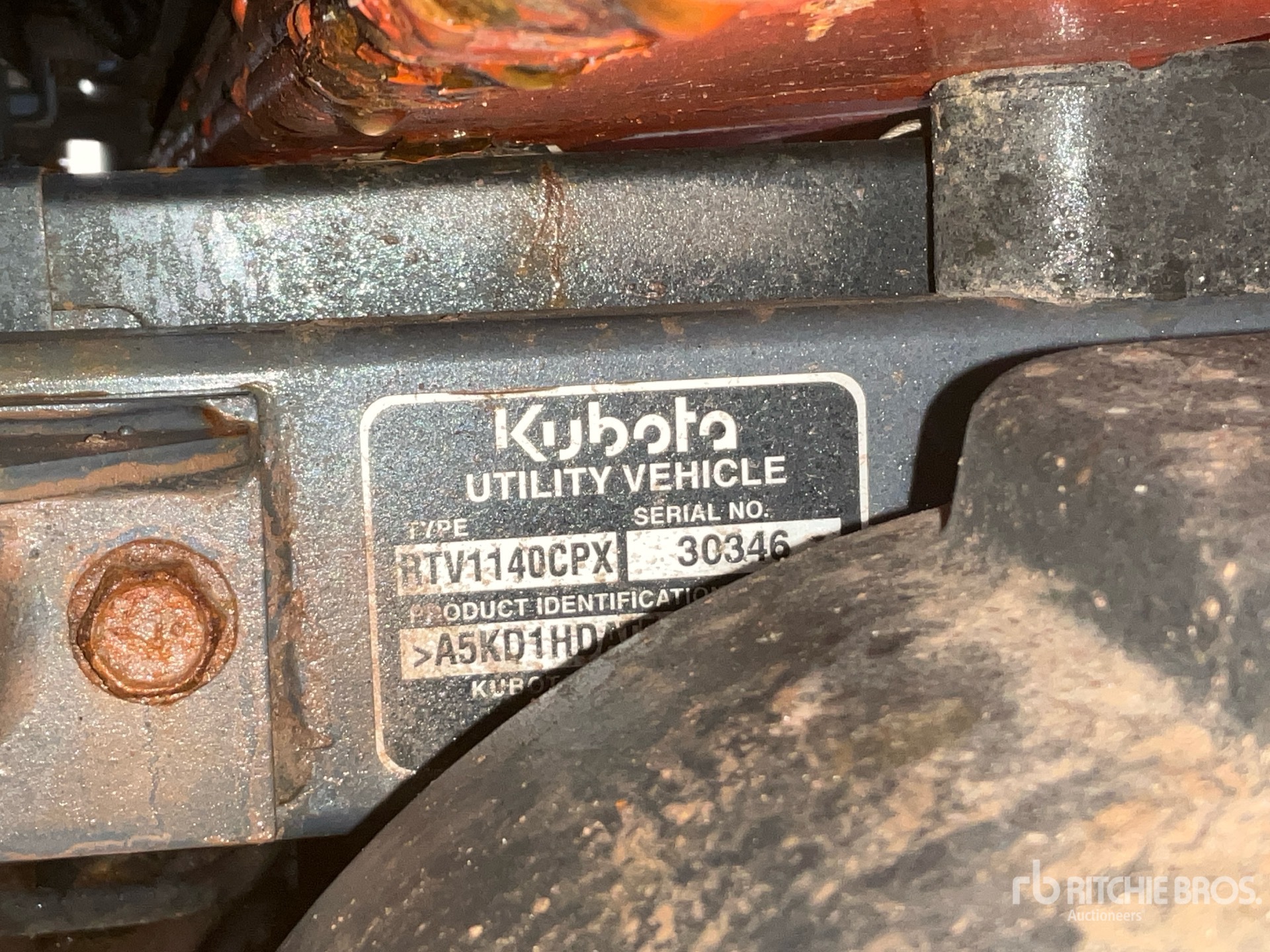 General Appearance with N.º de serie/VIN