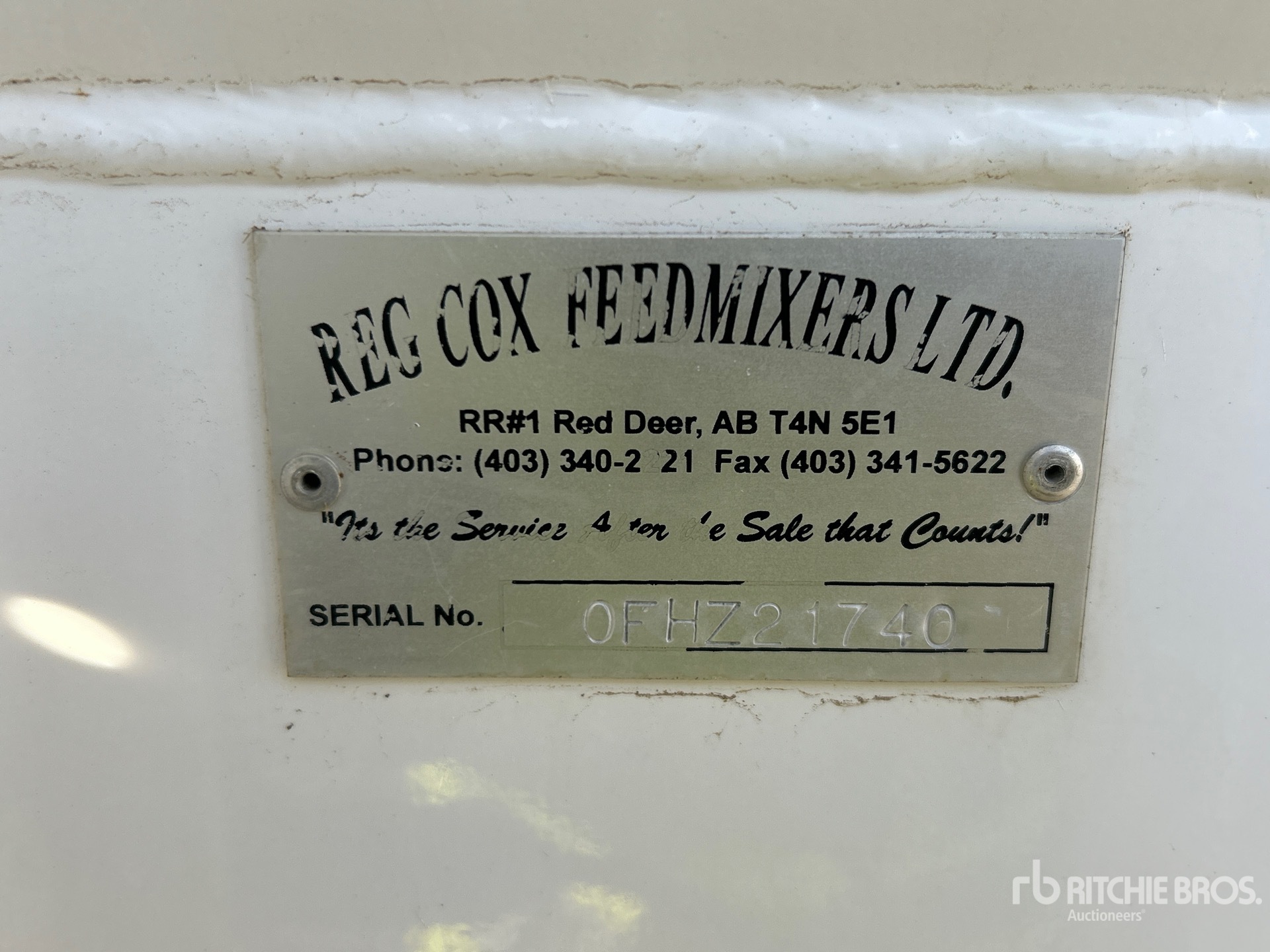 General Appearance with N.º de serie/VIN