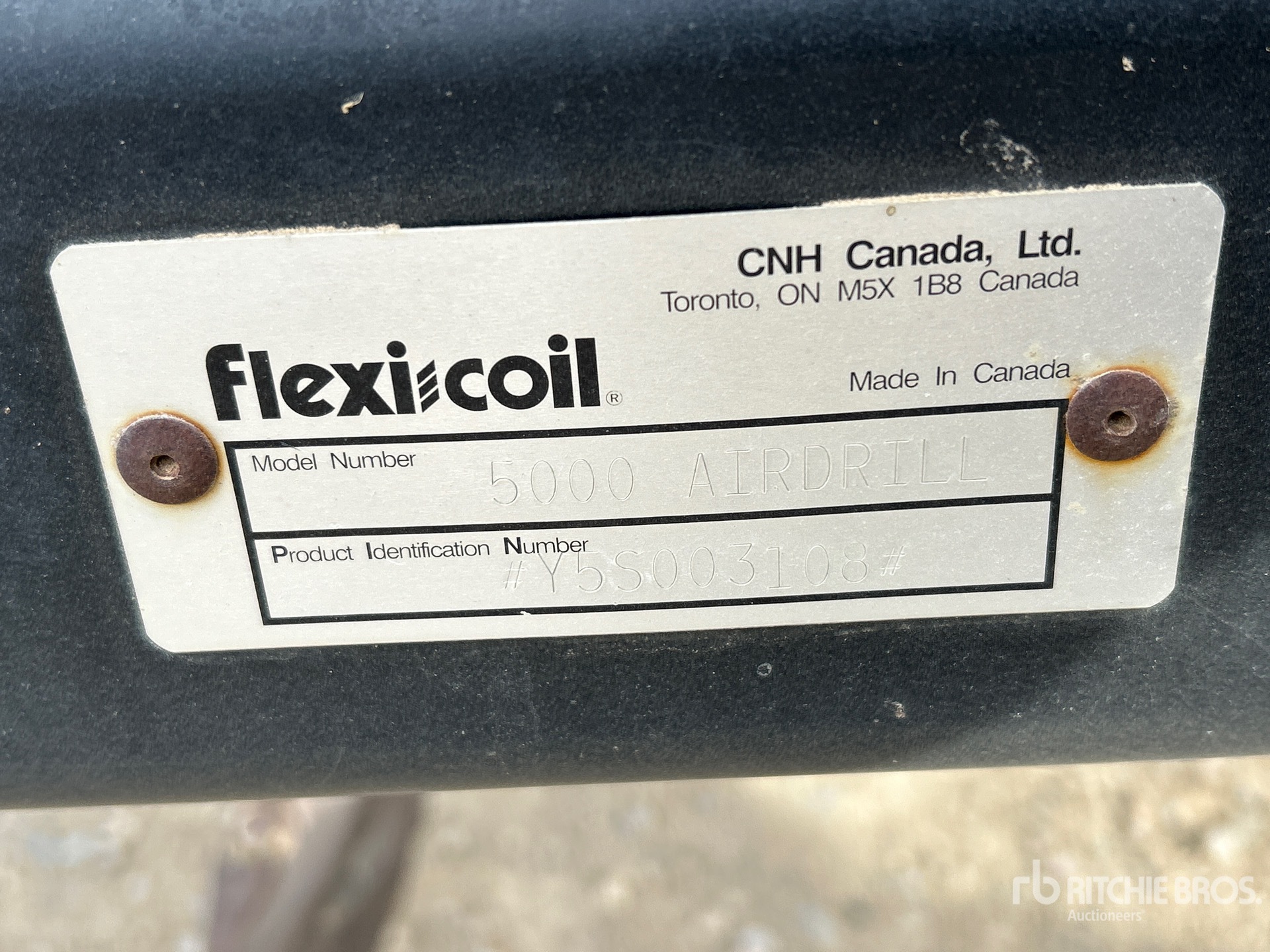 General Appearance with N.º de serie/VIN