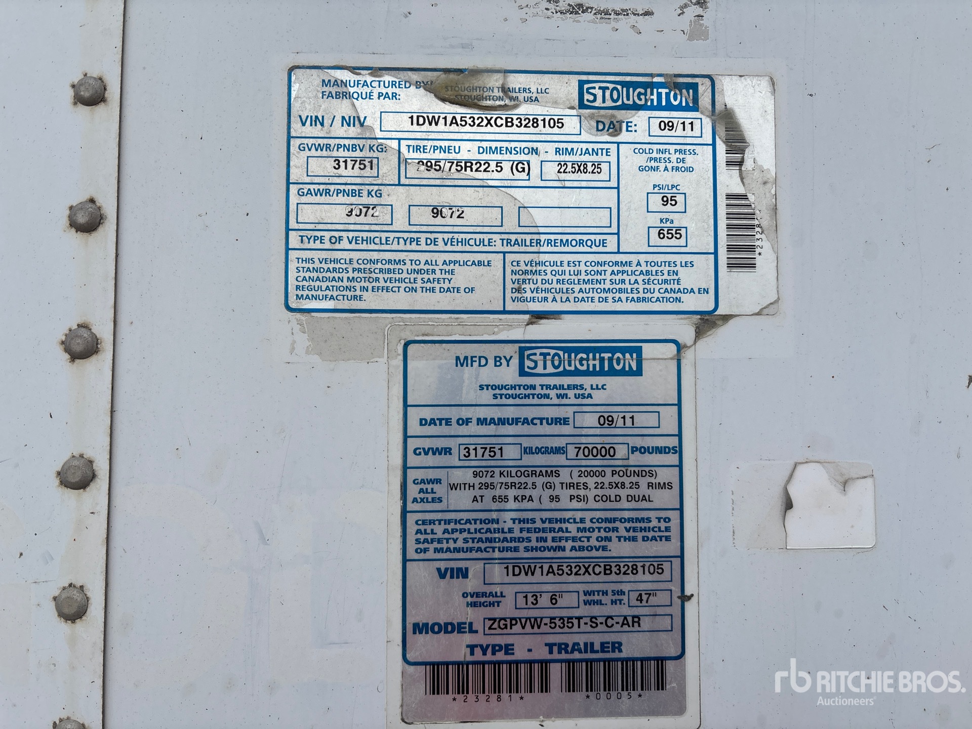 General Appearance with Seriennummer / FIN