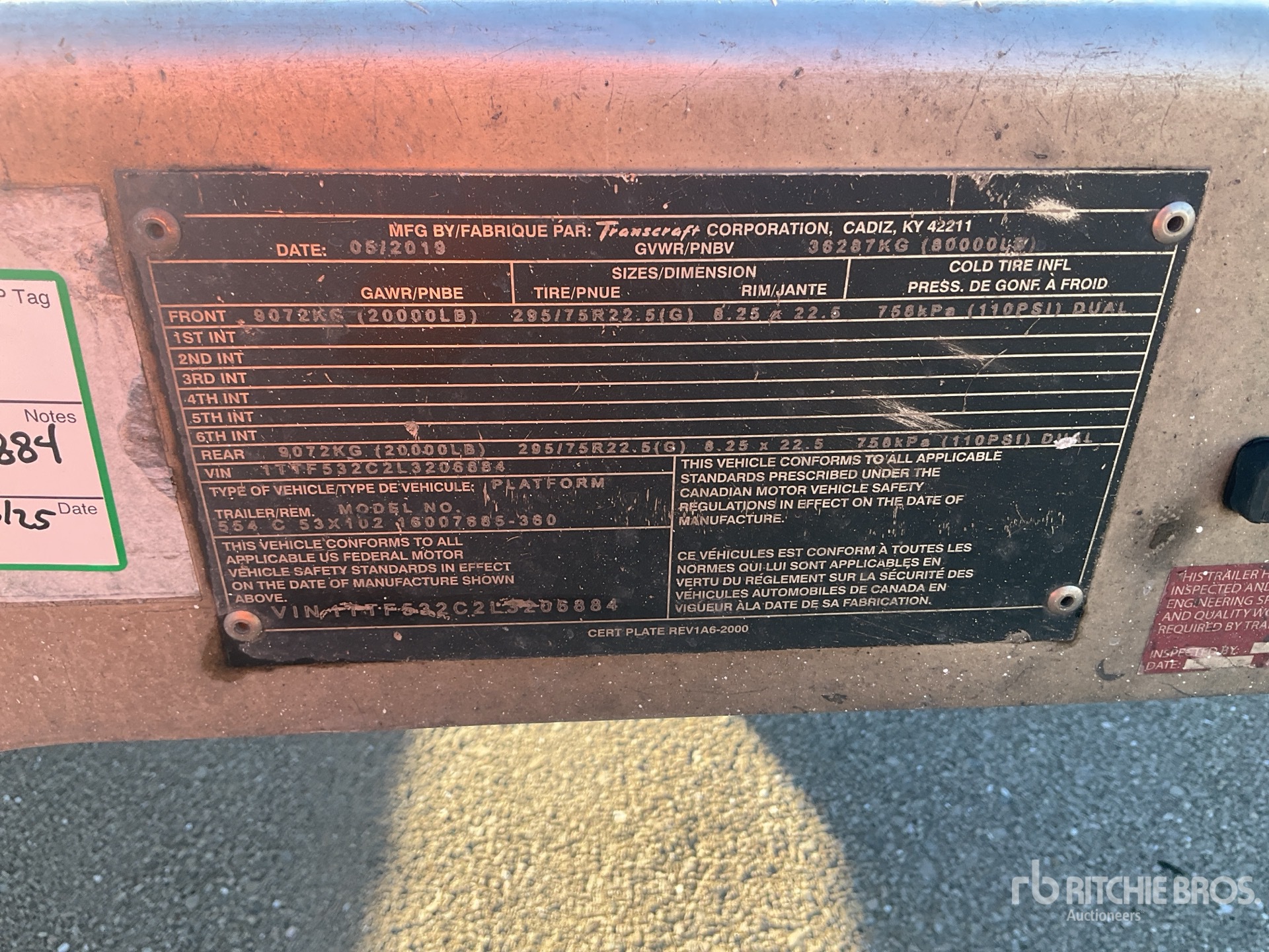 General Appearance with Seriennummer / FIN