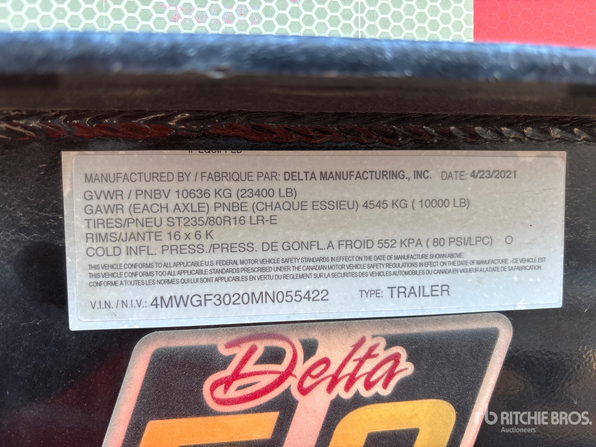 General Appearance with Seriennummer / FIN