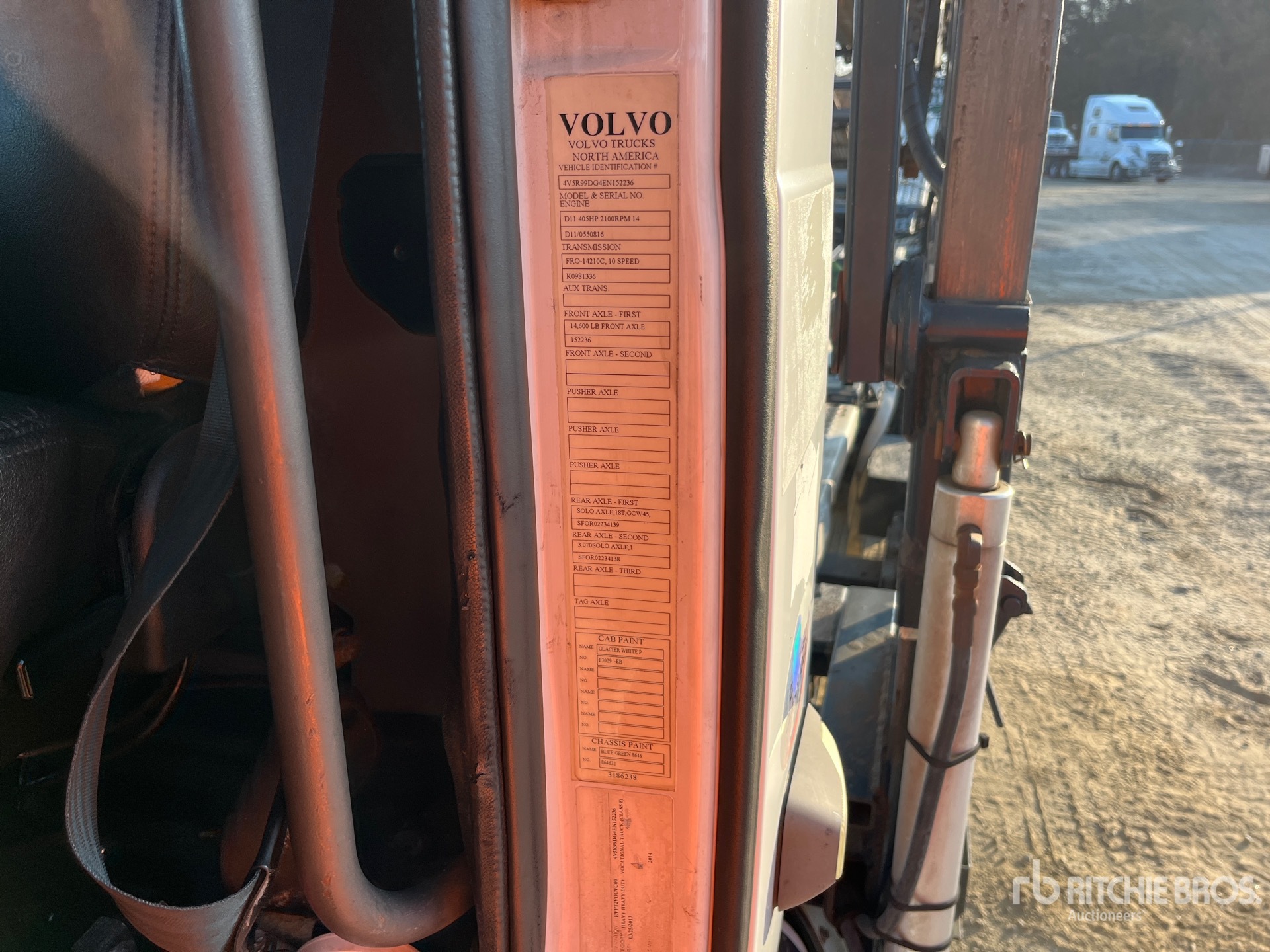 General Appearance with N.º de serie/VIN