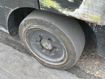 Chassis with Left Rear Tire