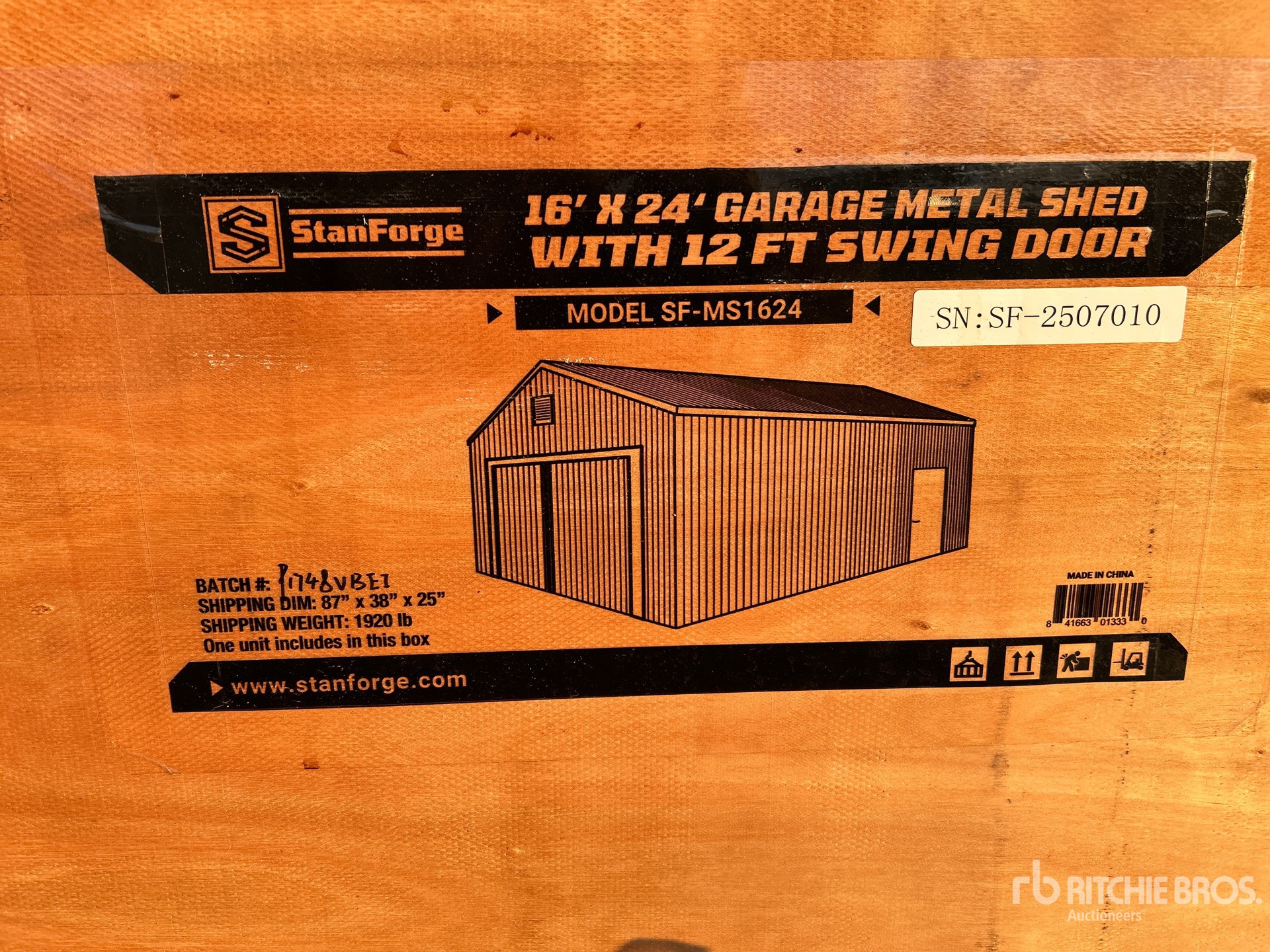 General Appearance with Seriennummer / FIN