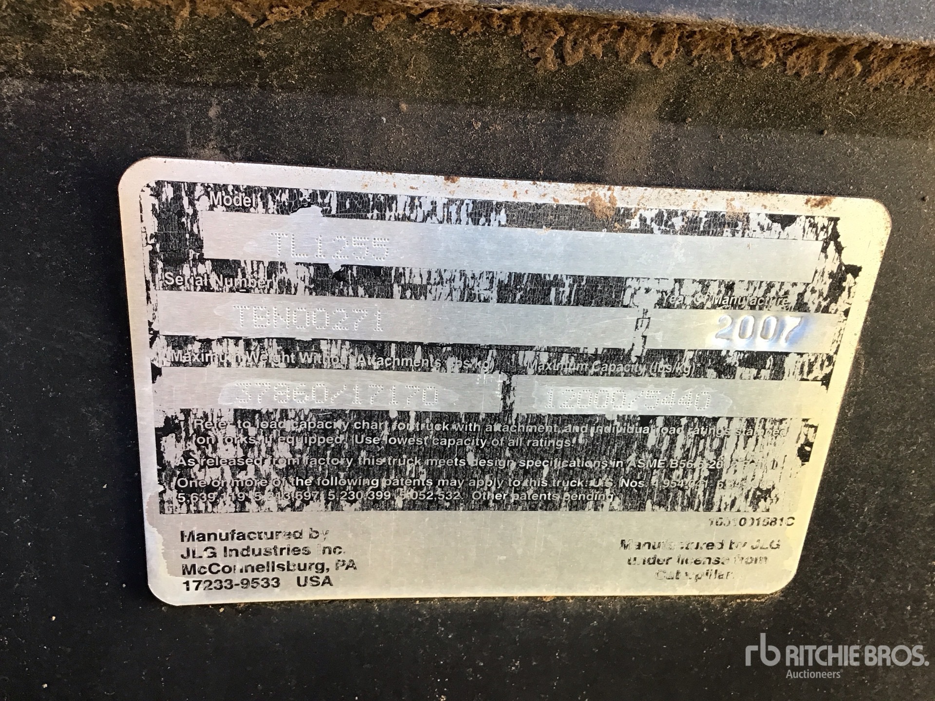 General Appearance with Numer seryjny/numer identyfikacyjny pojazdu