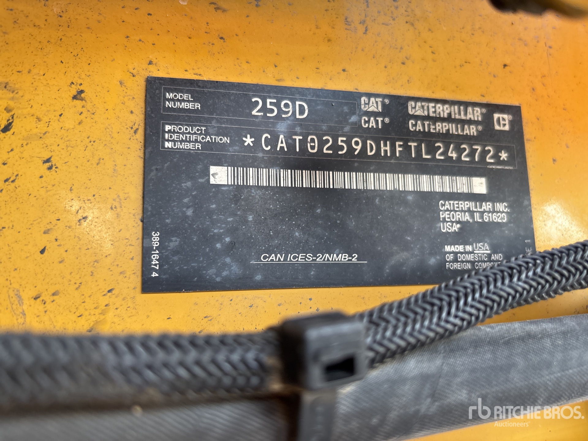 General Appearance with Numéro de série/Numéro d'identification du véhicule automobile