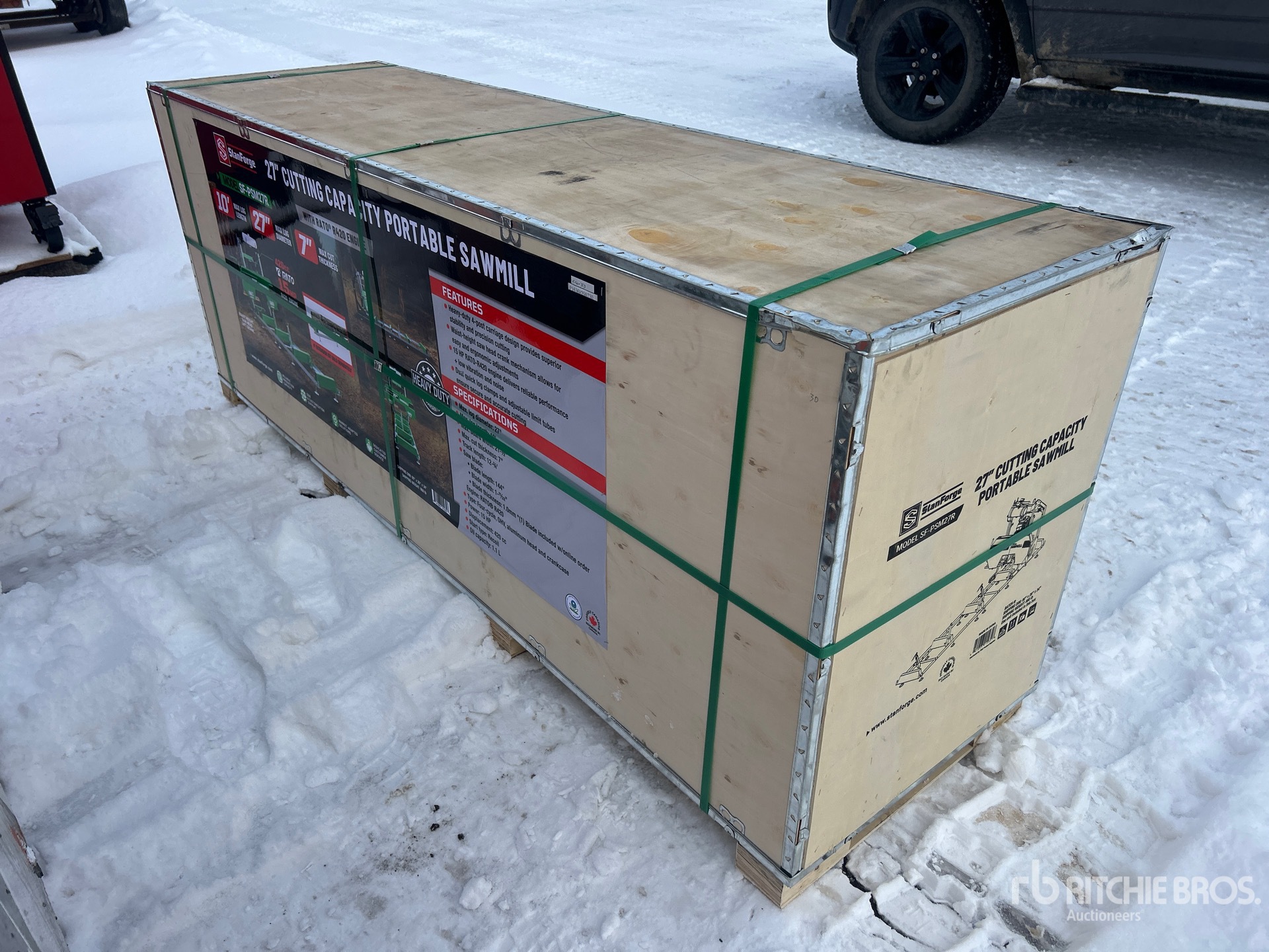 General Appearance with Picture, Left Front Corner