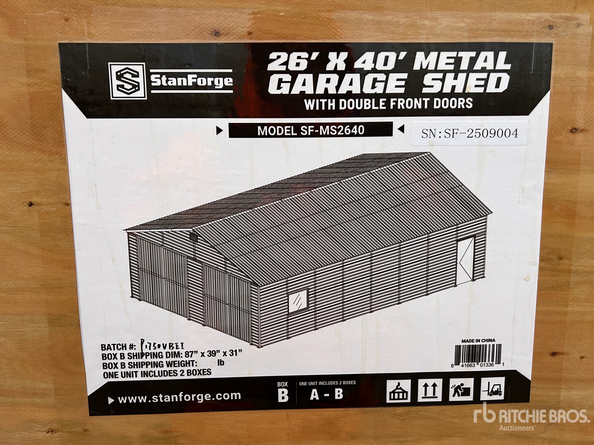 General Appearance with Numero seriale/numero d’identificazione del veicolo (VIN)