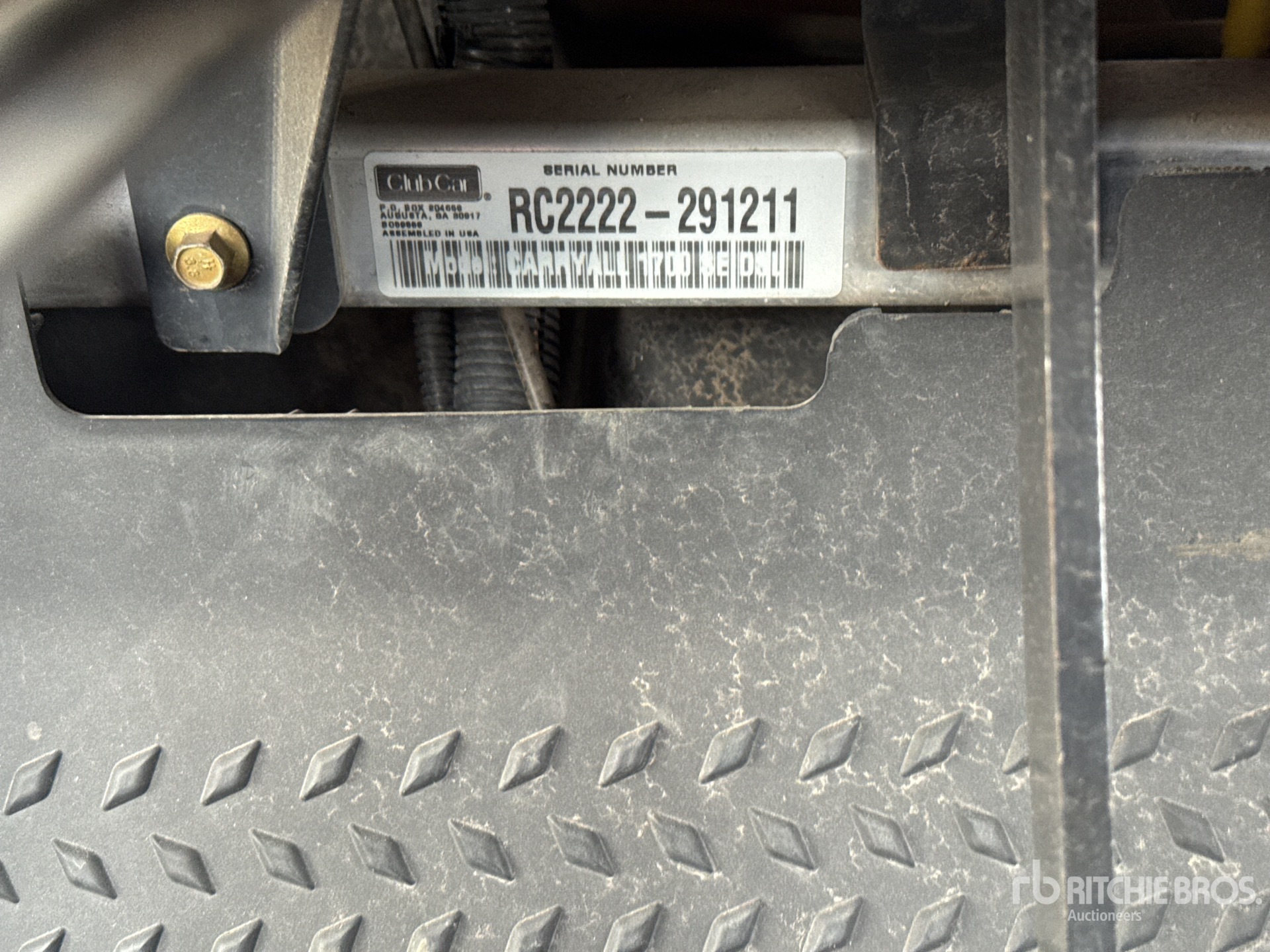 General Appearance with N.º de serie/VIN