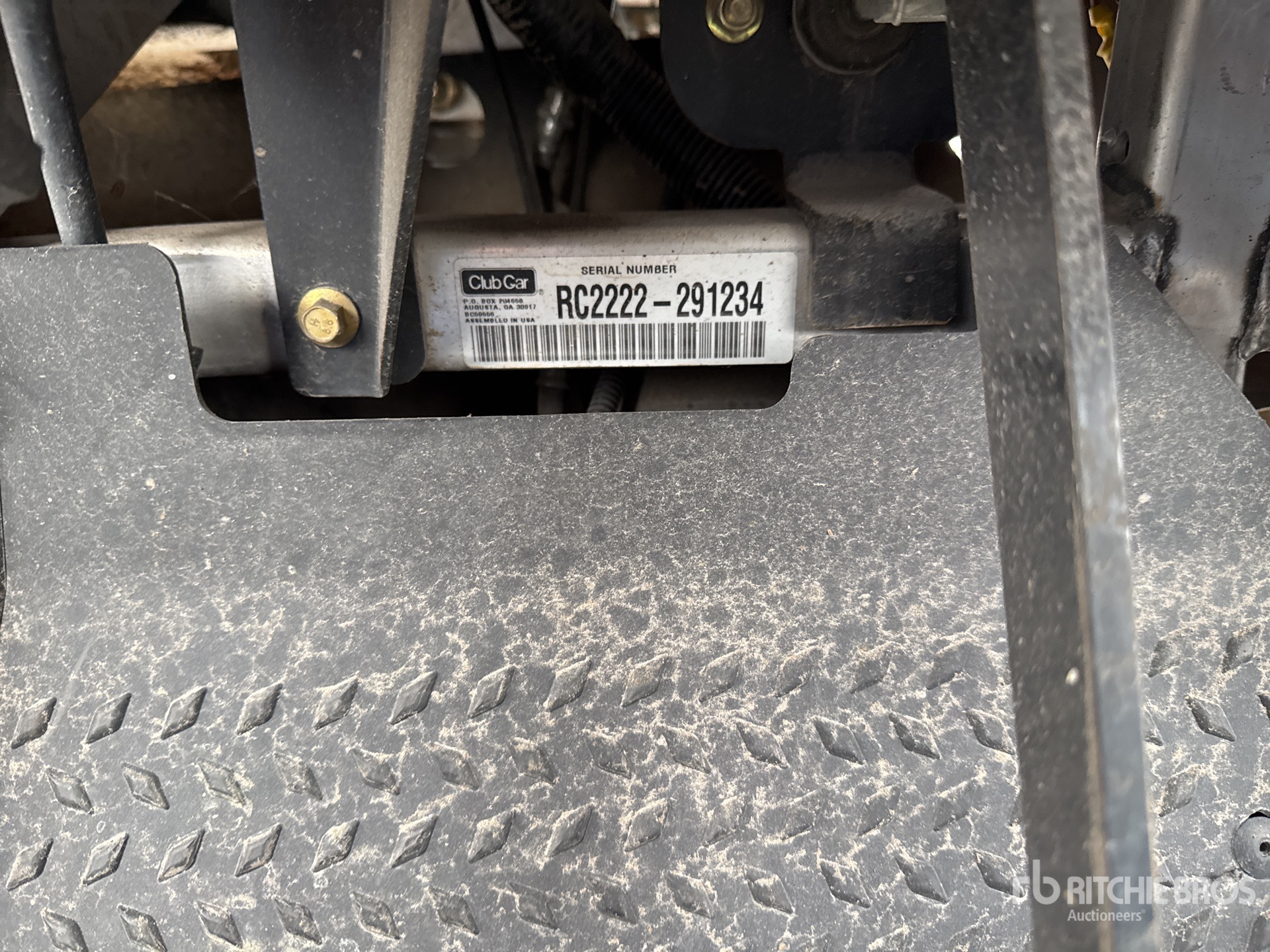 General Appearance with N.º de serie/VIN