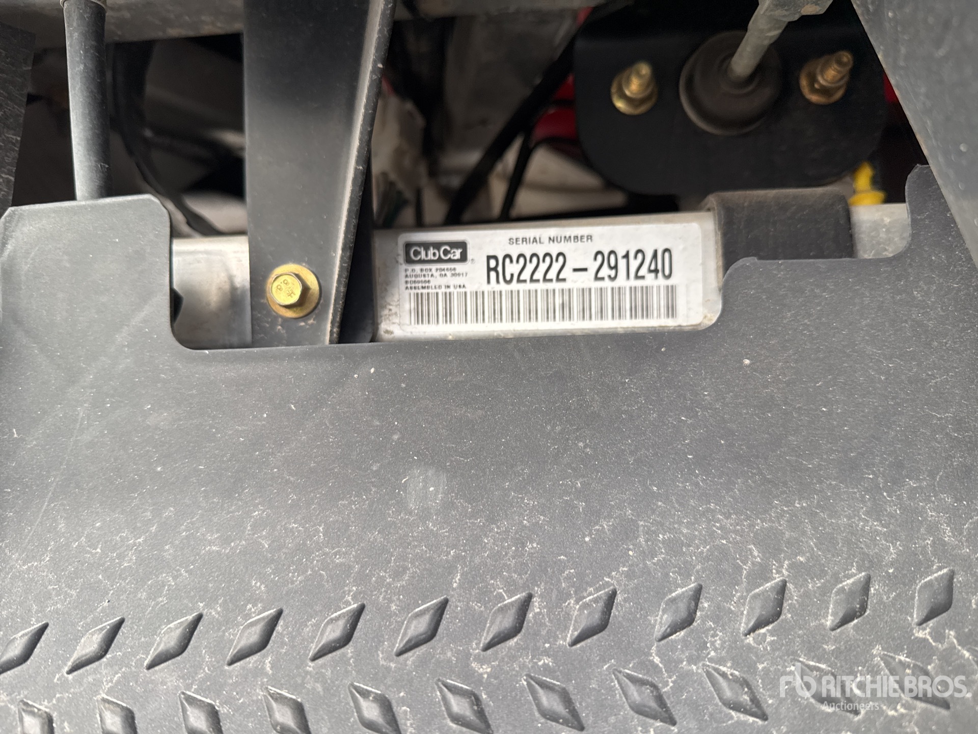 General Appearance with N.º de serie/VIN