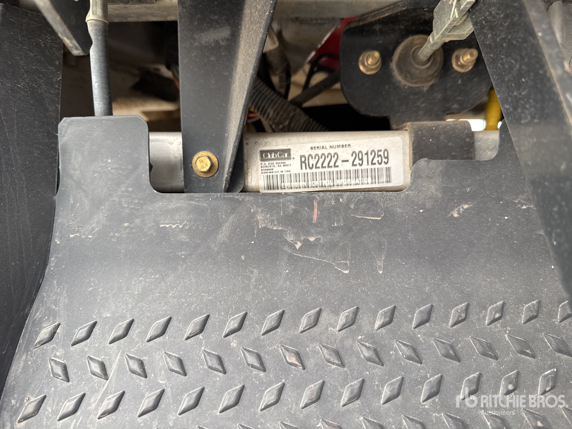 General Appearance with N.º de serie/VIN