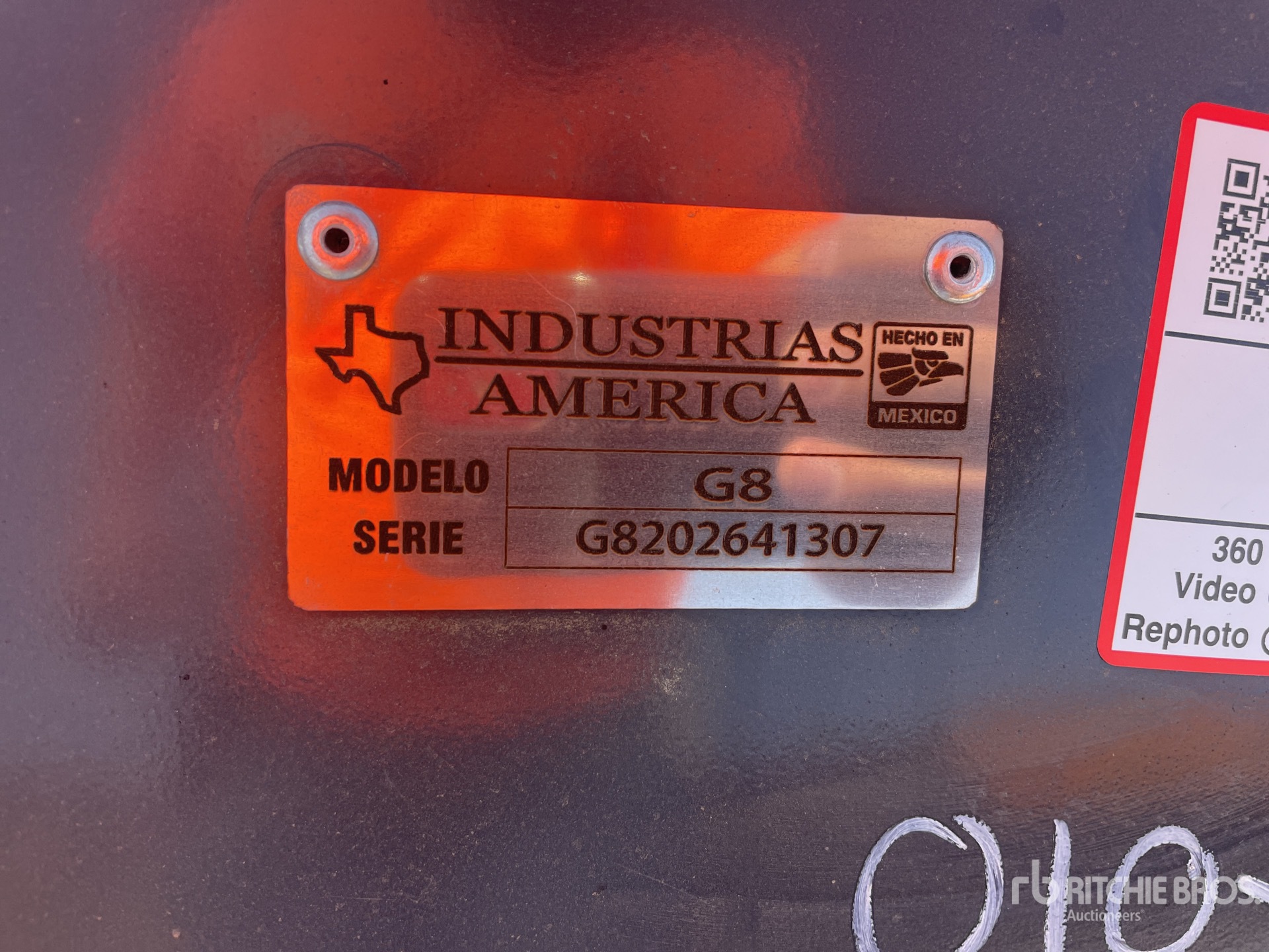 General Appearance with N.º de serie/VIN