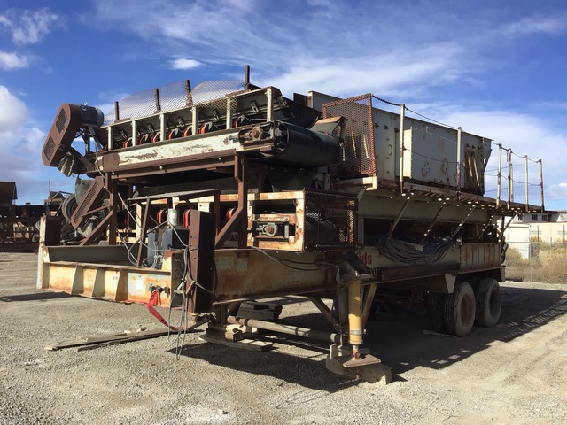 1996 Cedarapids 7X20 Portable Incline Screen Plant