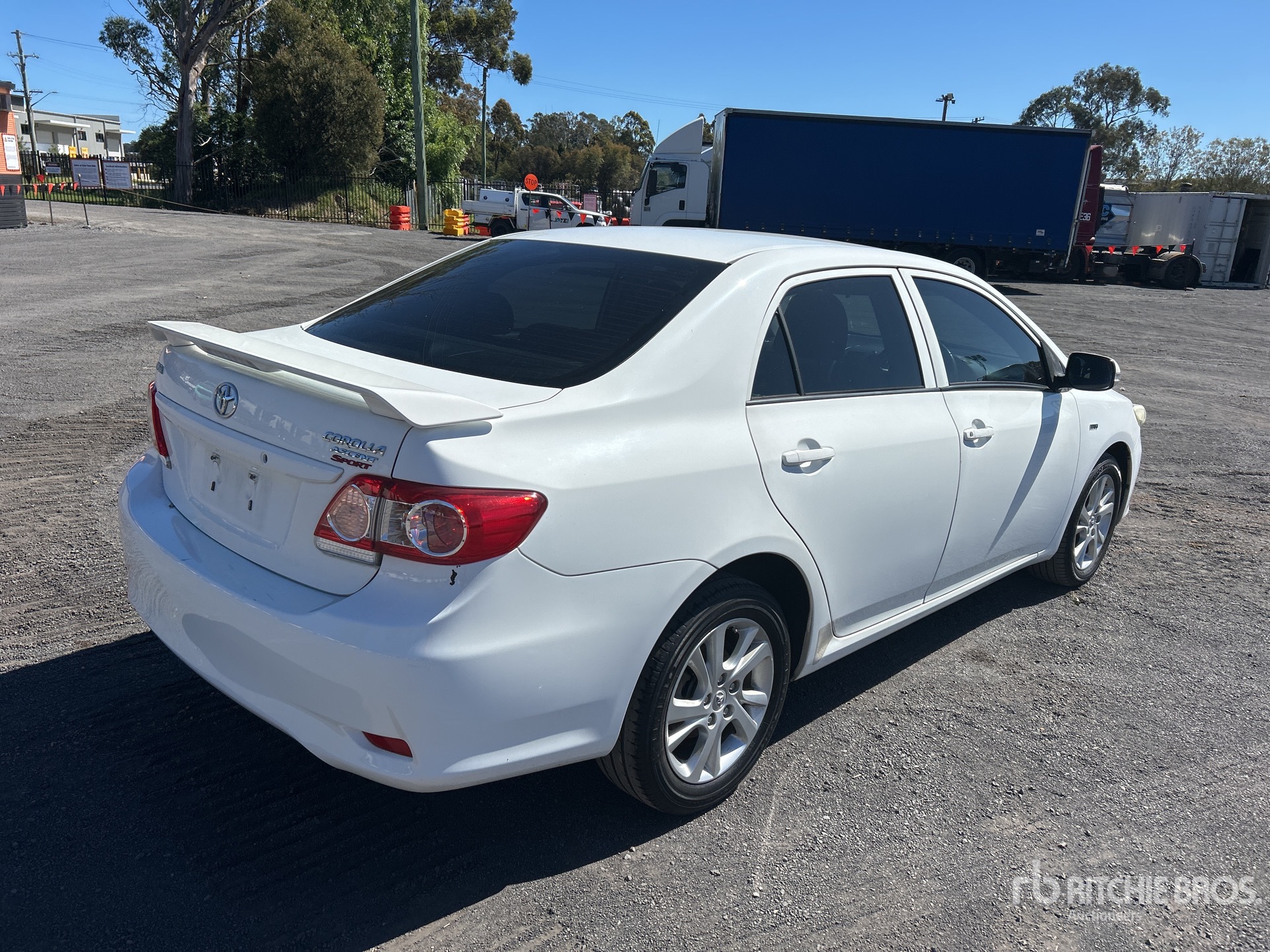 General Appearance with Picture, Left Rear Corner