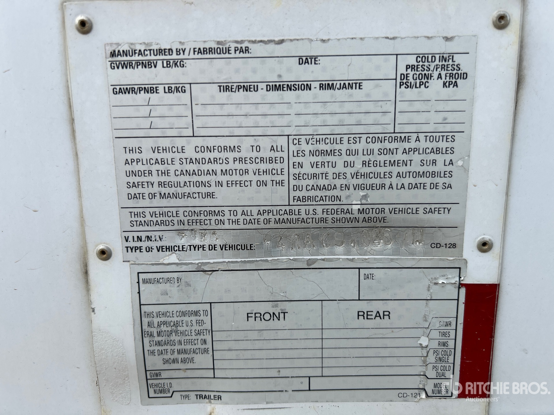 General Appearance with Seriennummer / FIN