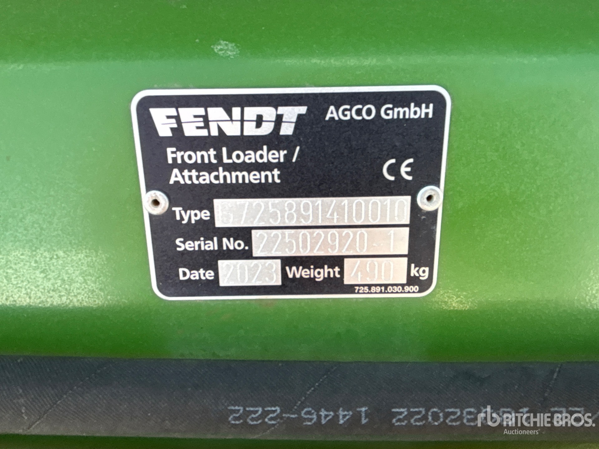 General Appearance with N.º de serie/VIN