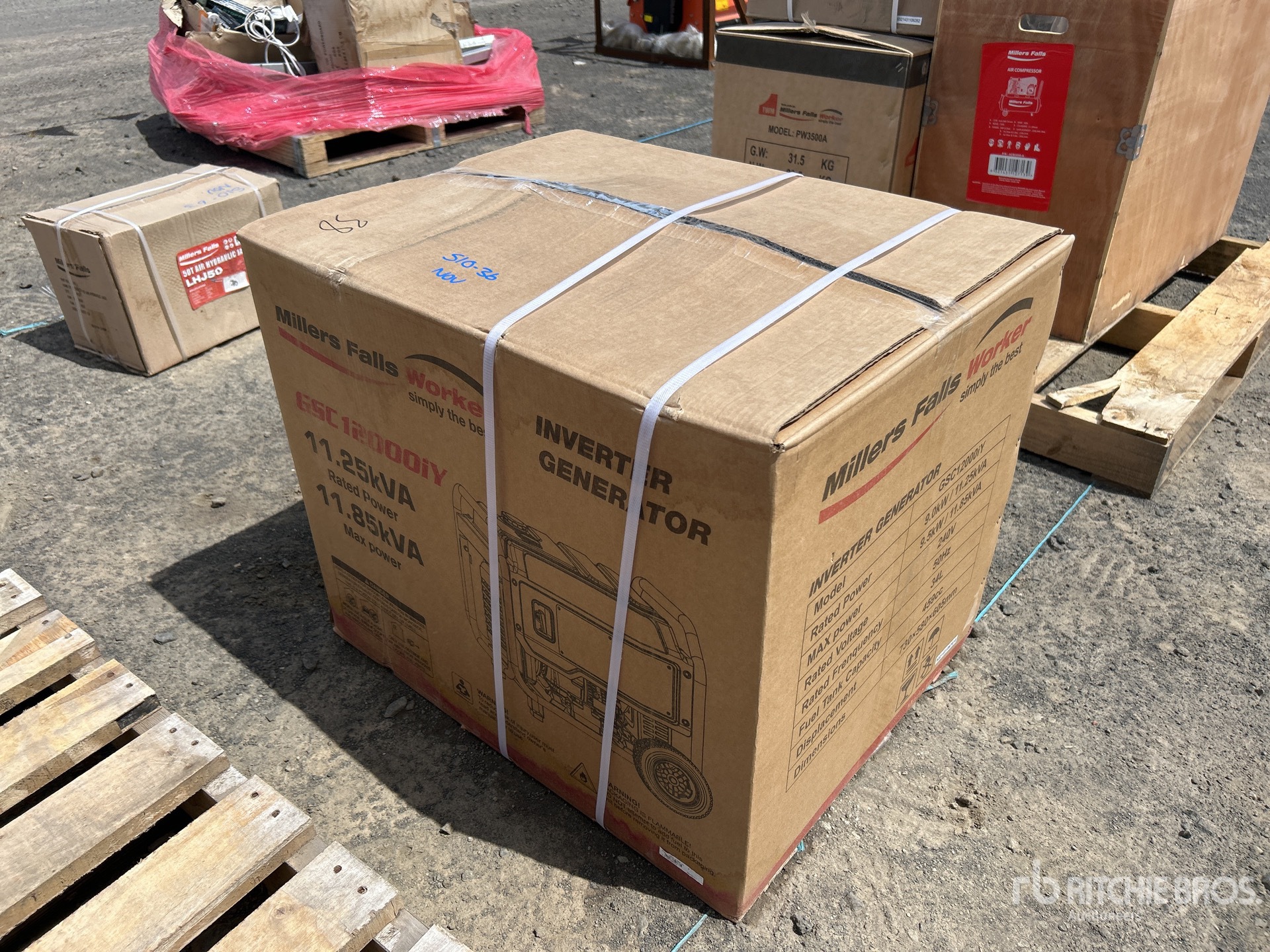 General Appearance with Picture, Left Front Corner