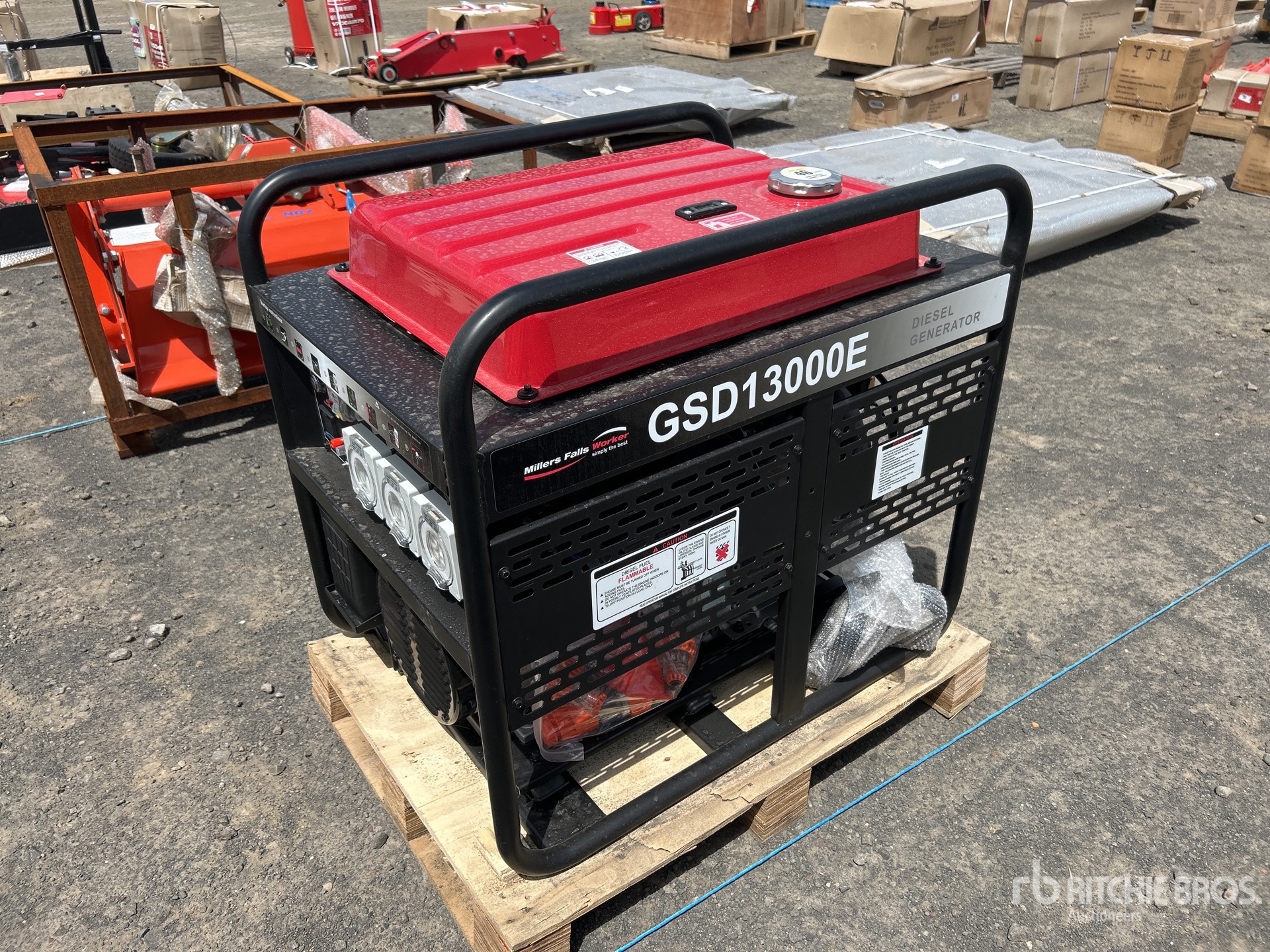 General Appearance with Picture, Left Front Corner